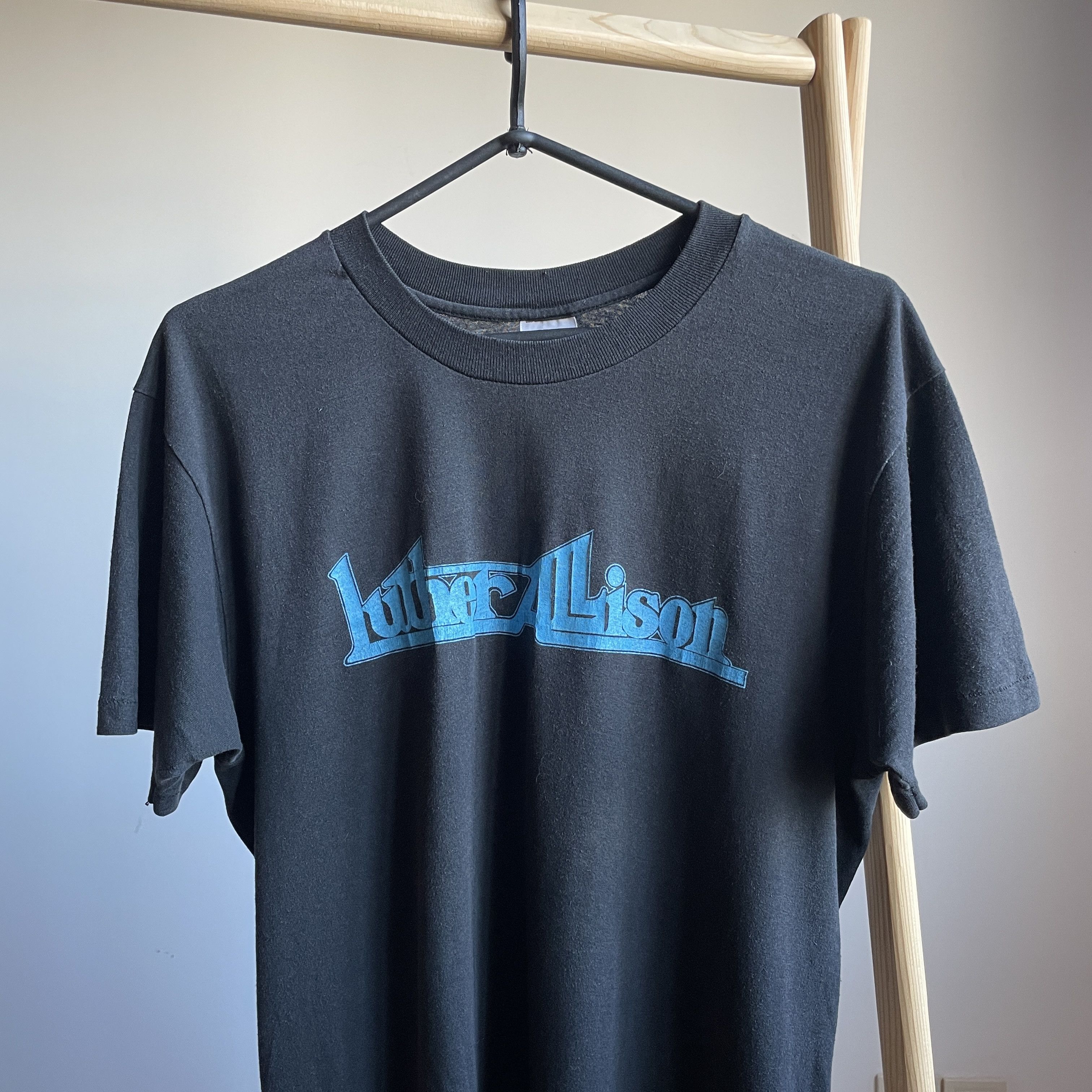 Band Tees Luther Allison Let's Try It Again 1990 USA Tour T-Shirt Size US L / EU 52-54 / 3 - 3 Thumbnail