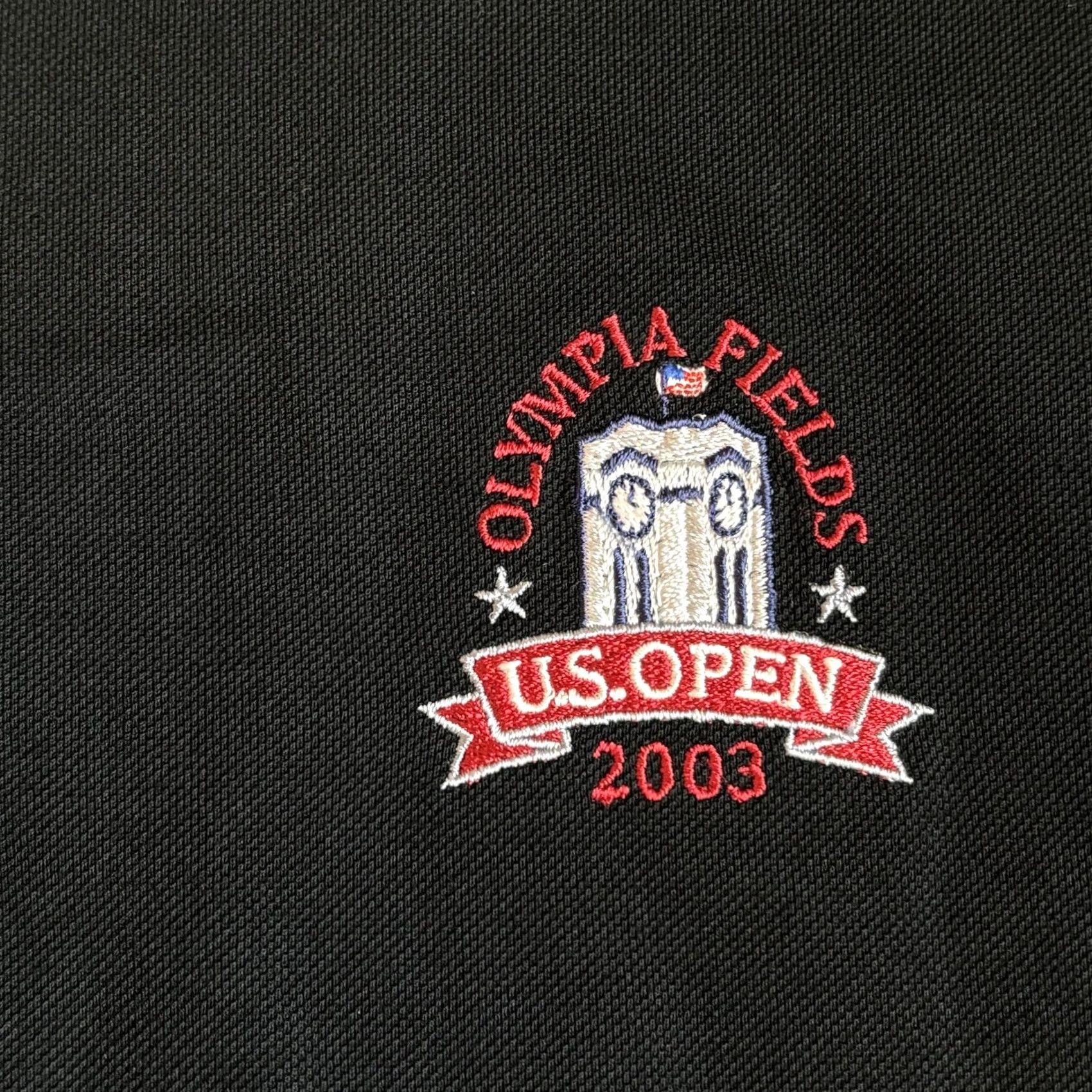 Polo Ralph Lauren Polo Ralph Lauren Golf Shirt Black XL Mens "Olympia Fields US Open 2003" NWT Size US XL / EU 56 / 4 - 3 Thumbnail
