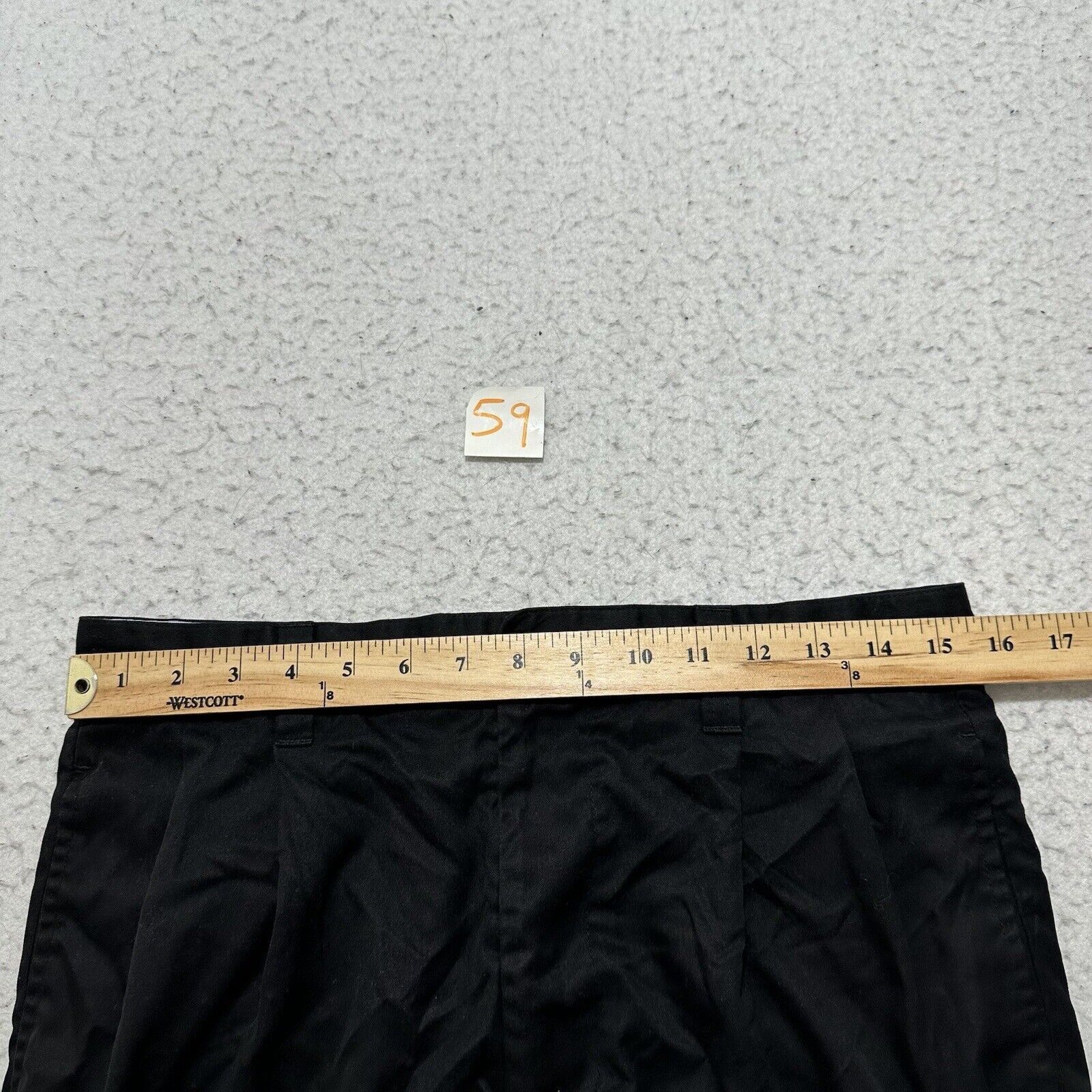 Other Montego 30 Chino Shorts Black 100% Polyester 9" Inseam Size US 30 / EU 46 - 10 Thumbnail