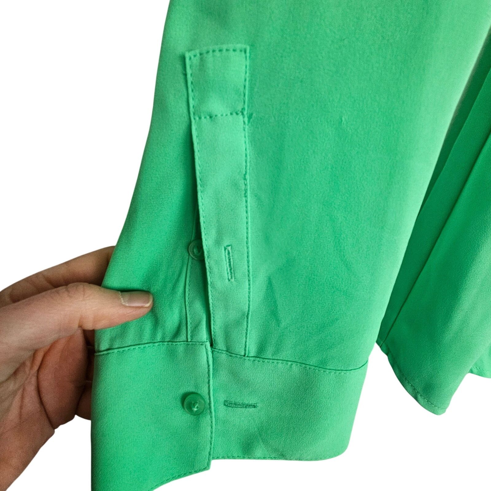 Express Express Womens Portofino Shirt L Slim Fit Career Corp Office Size L / US 10 / IT 46 - 4 Thumbnail