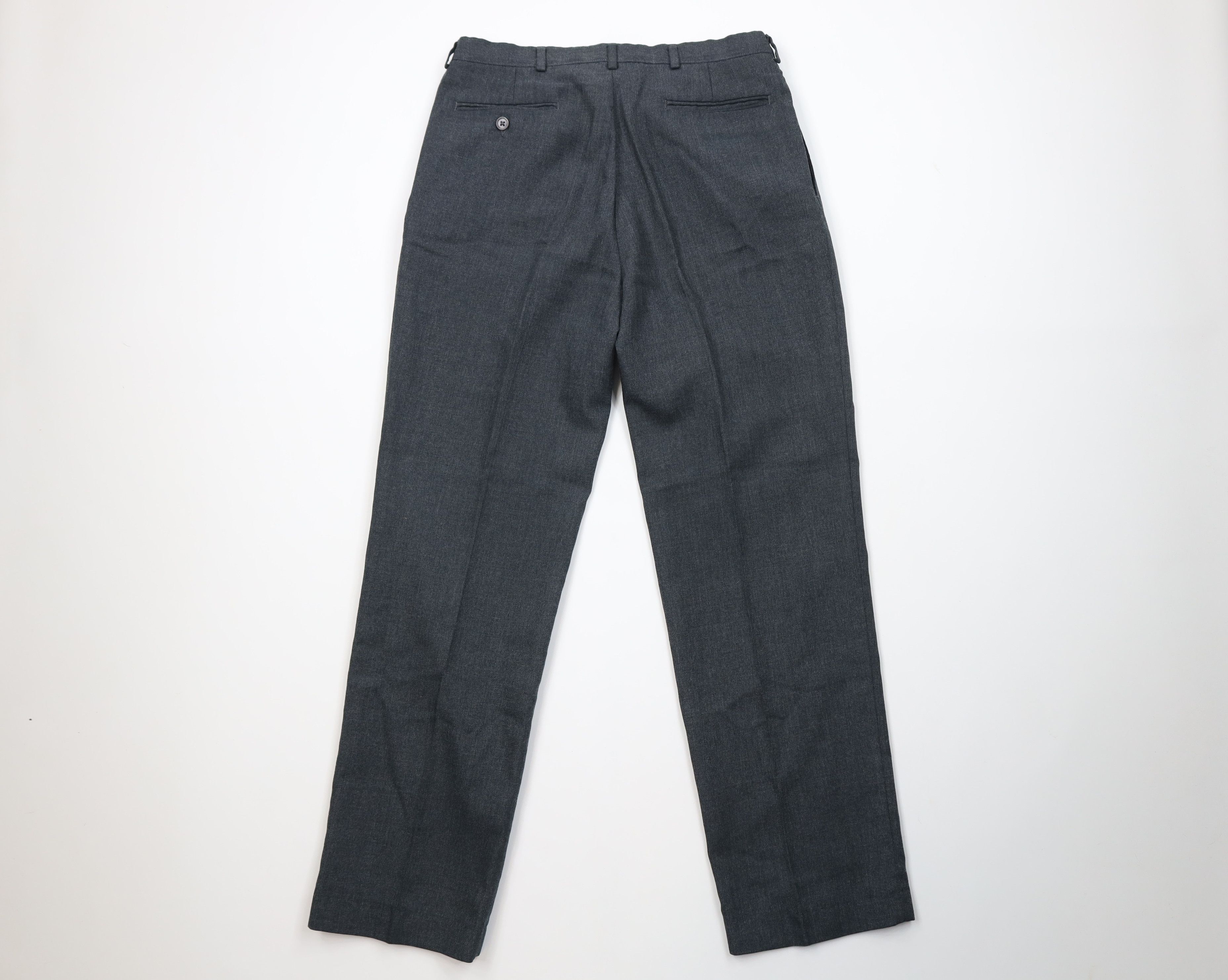 Vintage Vintage 90s Streetwear Wool Blend Straight Leg Chino Pants Size US 30 / EU 46 - 10 Thumbnail