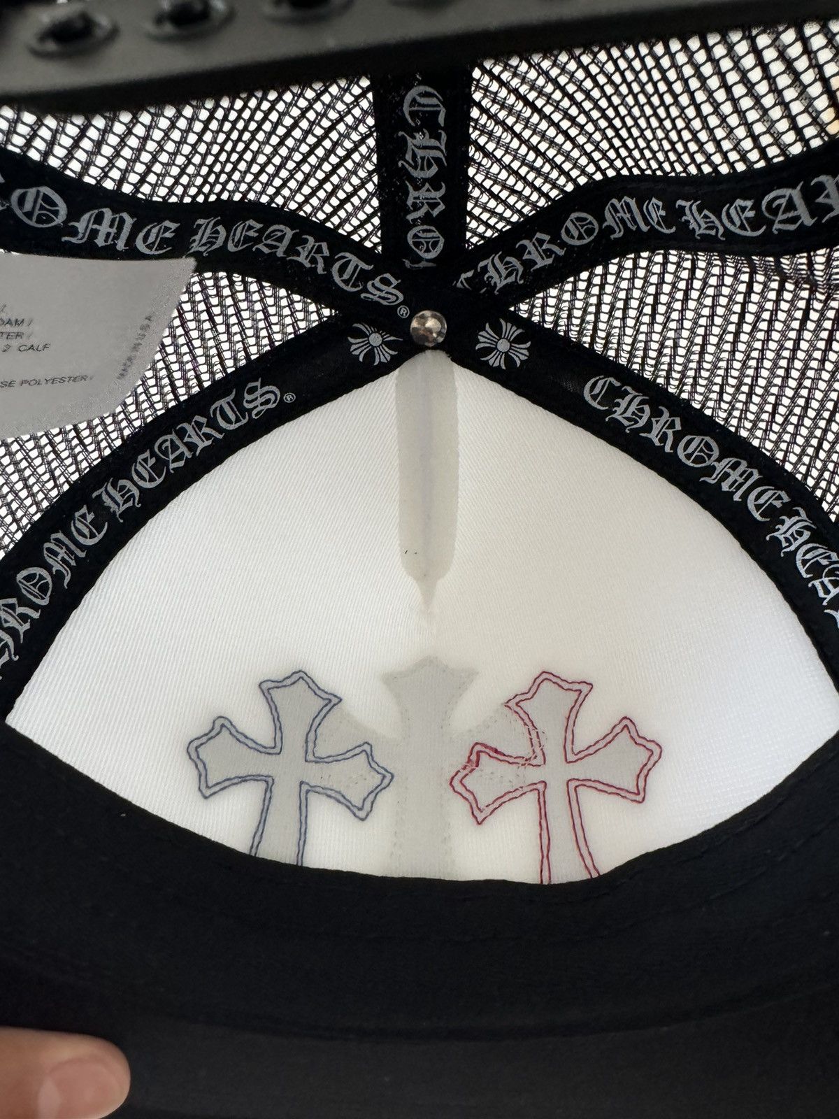 Chrome Hearts Chrome Hearts Trucker Hat Size ONE SIZE - 3 Thumbnail