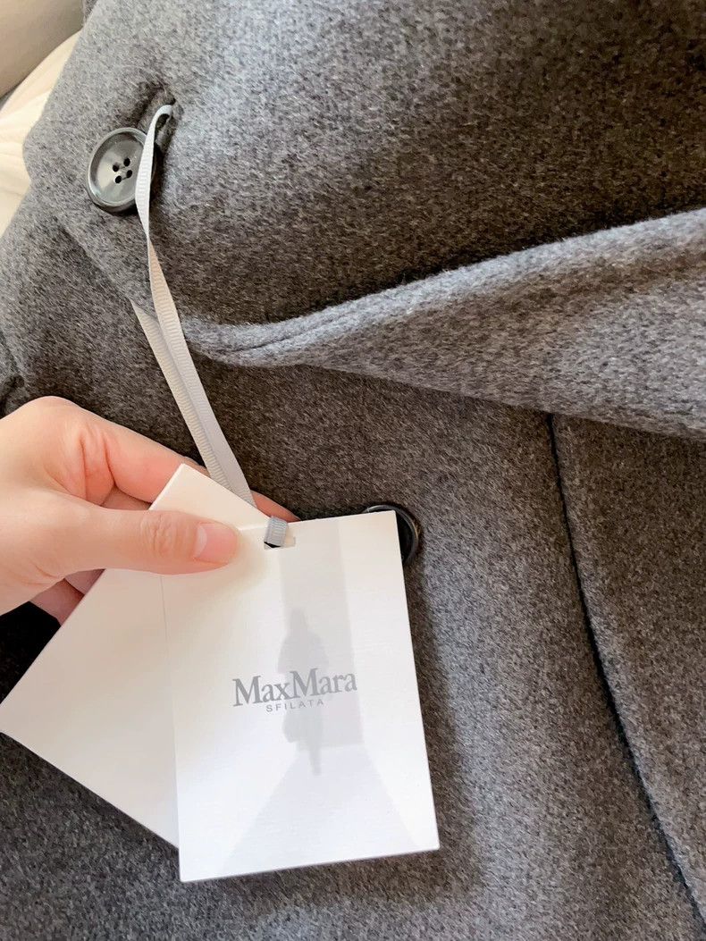 Max Mara Max Mara 101801 Cashmere coat Size L / US 10 / IT 46 - 7 Thumbnail