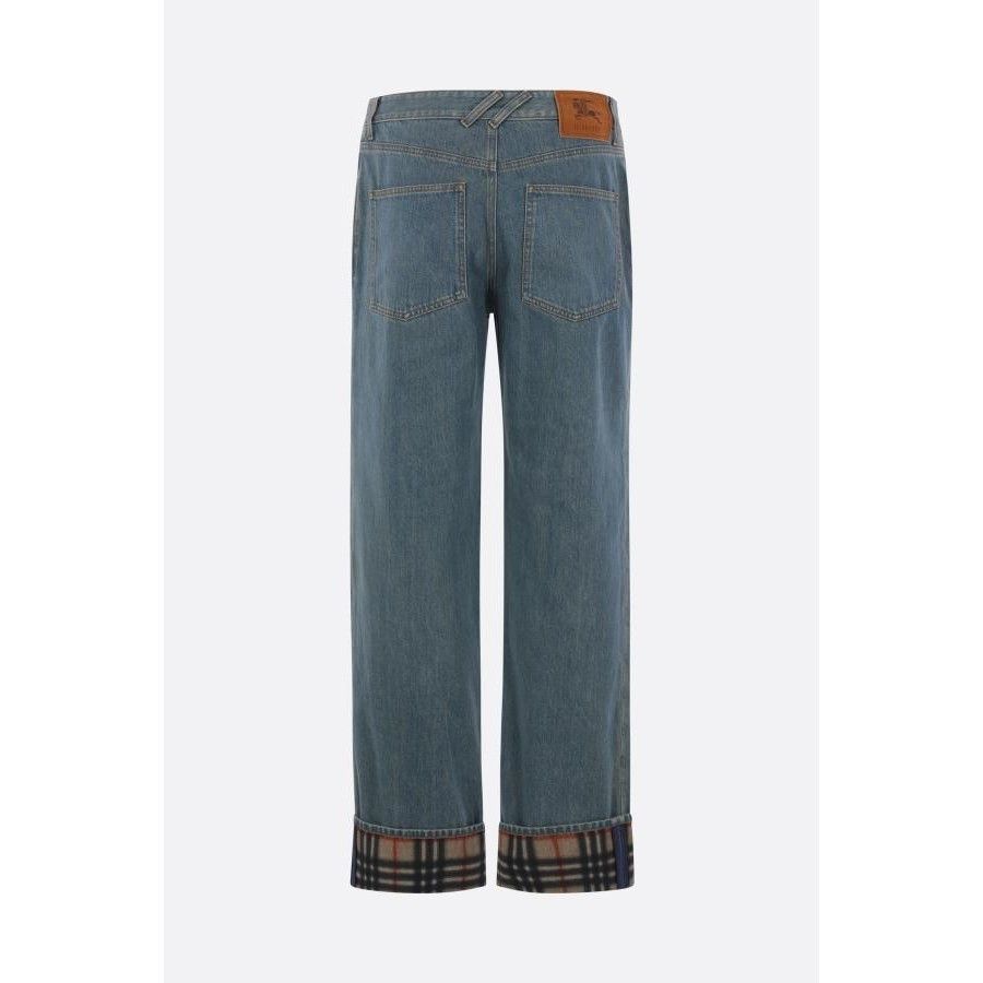 Burberry BURBERRY Dexter Blue Denim Jeans New & Authentic (Men's size Size US 34 / EU 50 - 2 Thumbnail