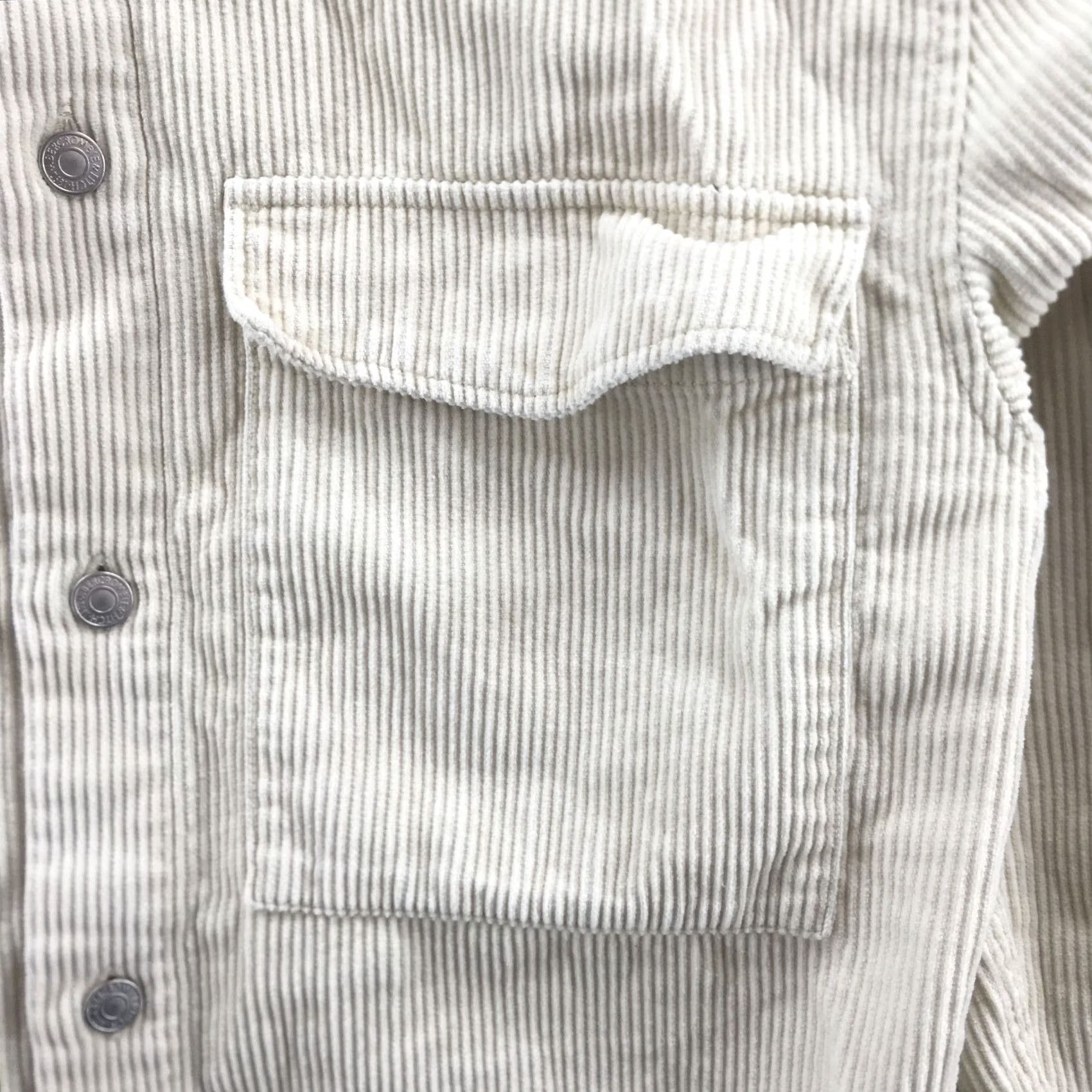 Abercrombie & Fitch Abercrombie & Fitch Corduroy Jacket Womens Small Beige Cotton Button Up Casual Size S / US 4 / IT 40 - 5 Thumbnail