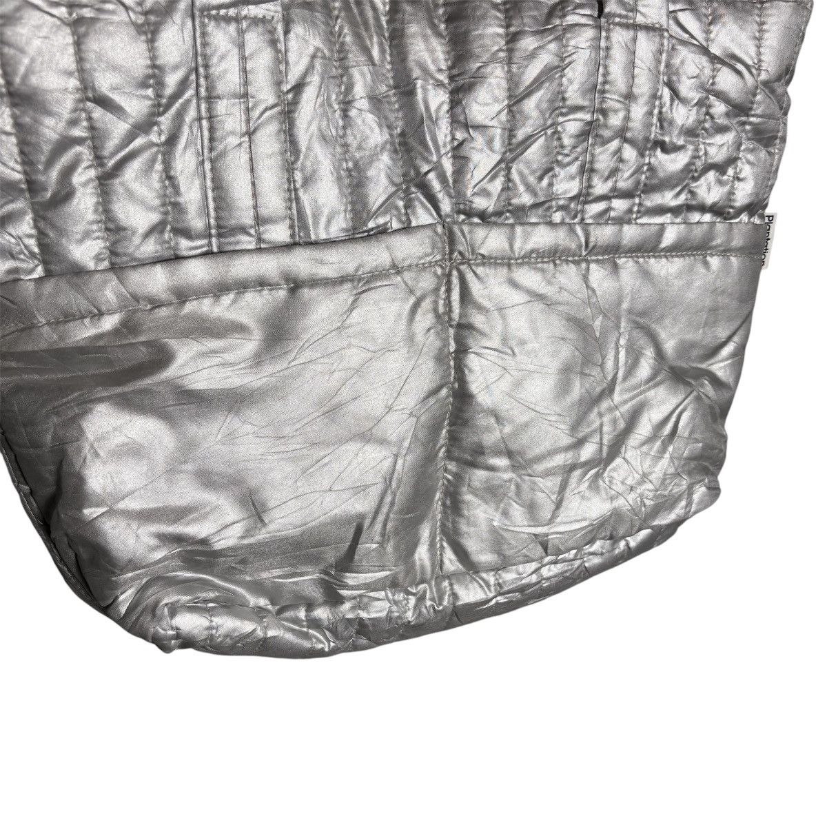 Issey Miyake Issey Miyake Plantation Silver Tote Bag Size ONE SIZE - 4 Thumbnail