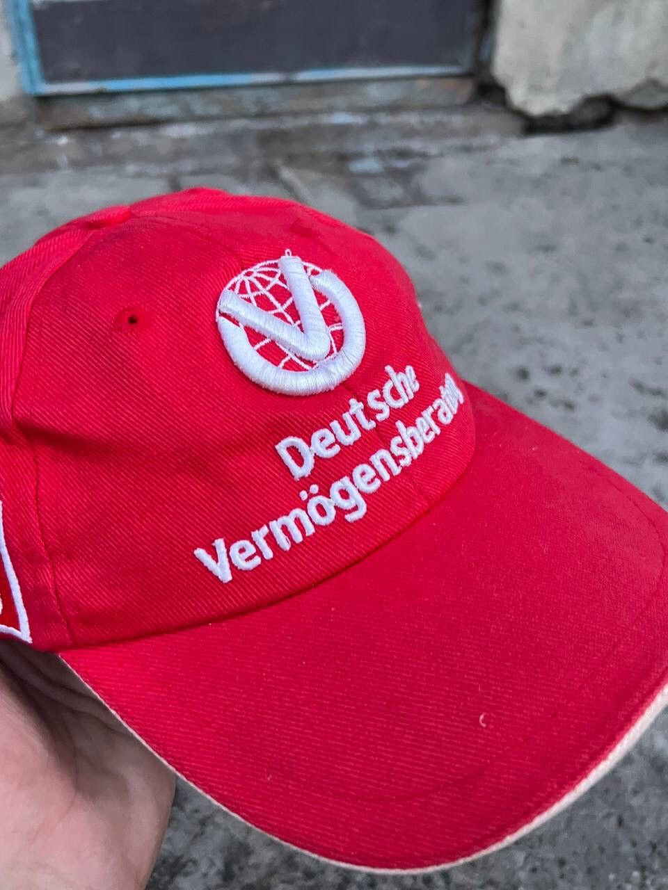 Ferrari × Vintage Vintage Ferrari Raicing F1 2000s Michael Schumacher Cap Hat Size ONE SIZE - 3 Thumbnail