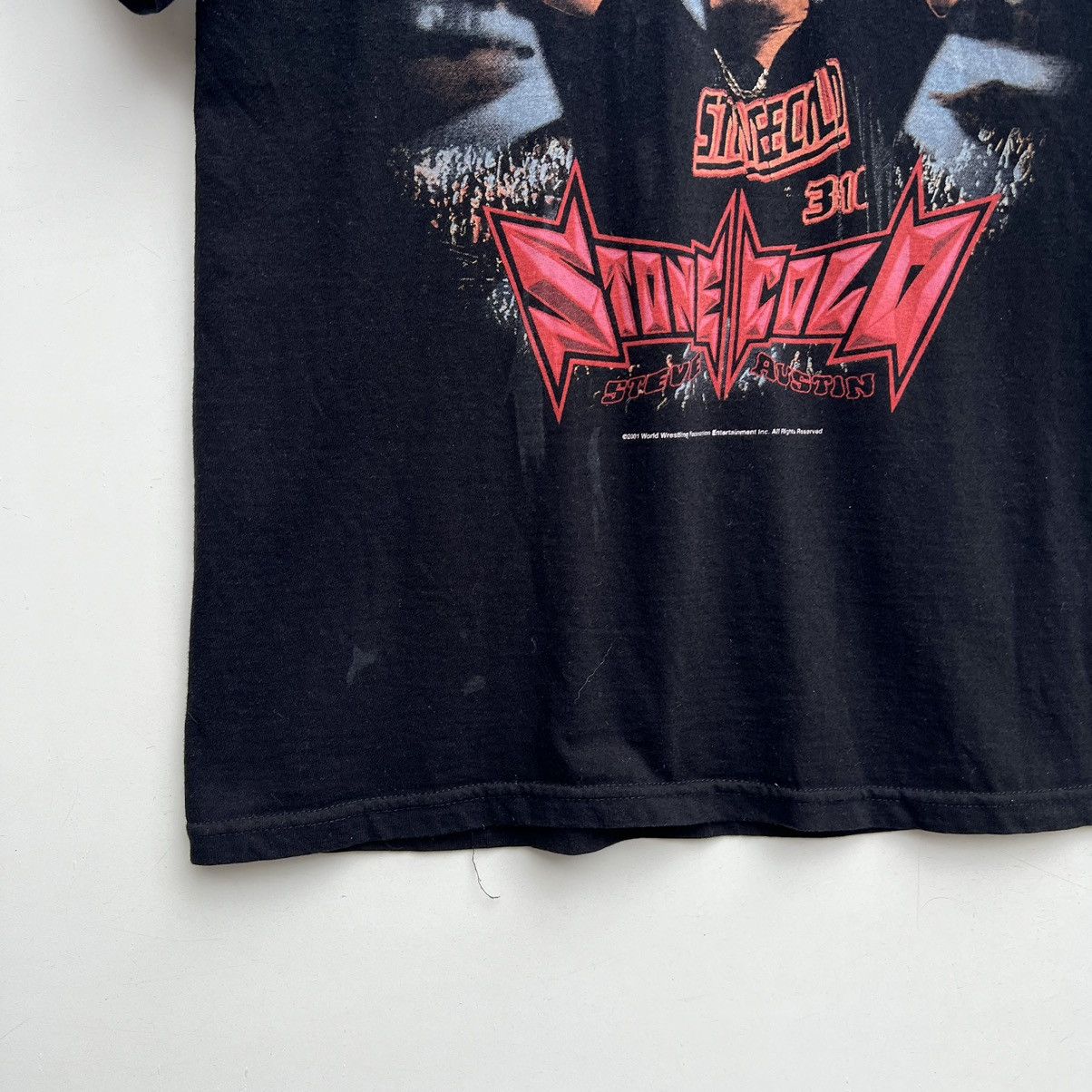 Vintage × WWF Stone Cold Steve Austin WWF 2001 shirt tee Size US M / EU 48-50 / 2 - 2 Thumbnail