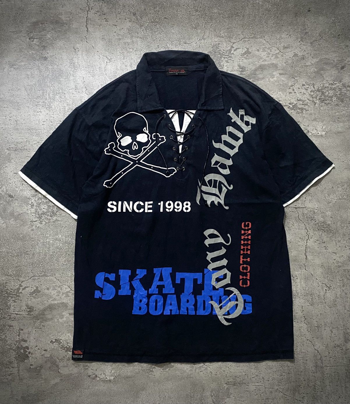 Hysteric Glamour Tony Hawks skull laced poem ifsixwasnine tshirt Size US L / EU 52-54 / 3 - 1 Thumbnail