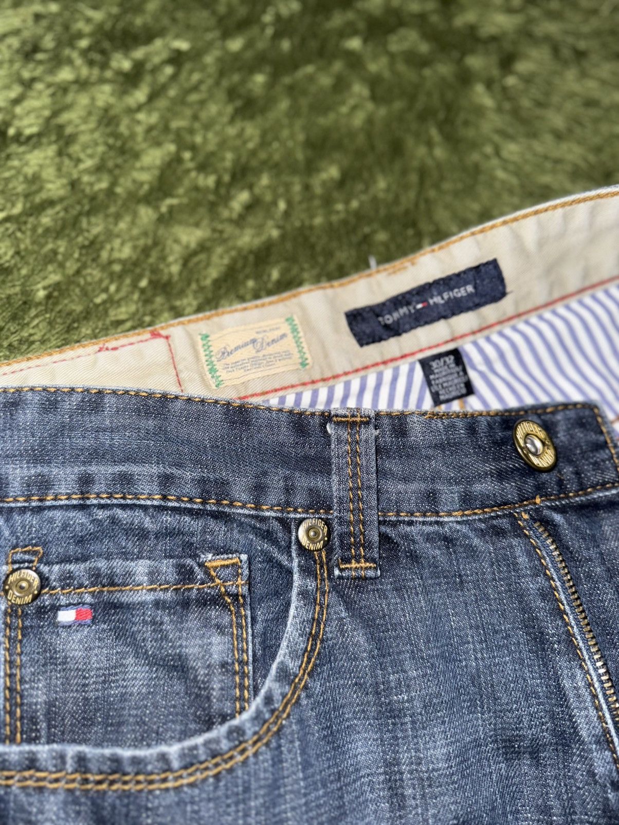 Tommy Hilfiger [W30/L32] Tommy Hilfiger USA Premium Cropped Denim Pants Size US 30 / EU 46 - 4 Thumbnail