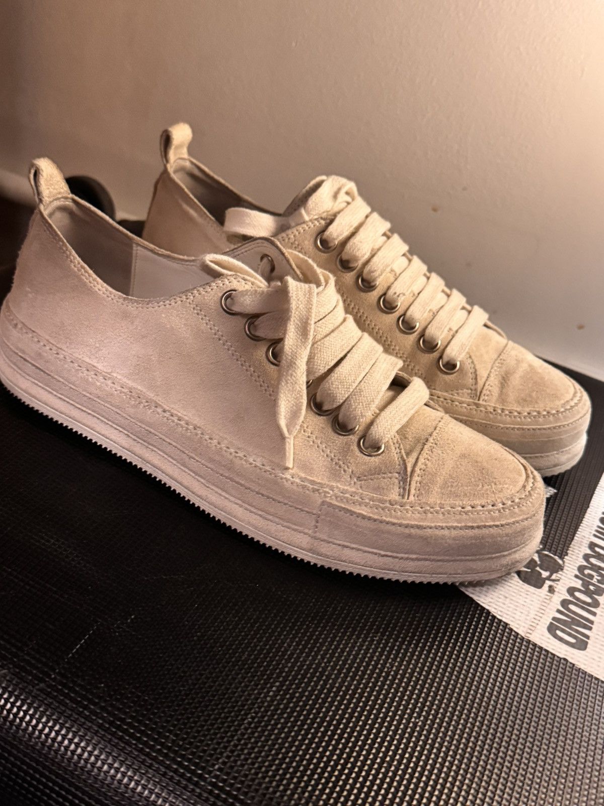 Ann Demeulemeester Ann Demeulemeester Low top sneaker White Size US 7 / EU 40 - 2 Thumbnail