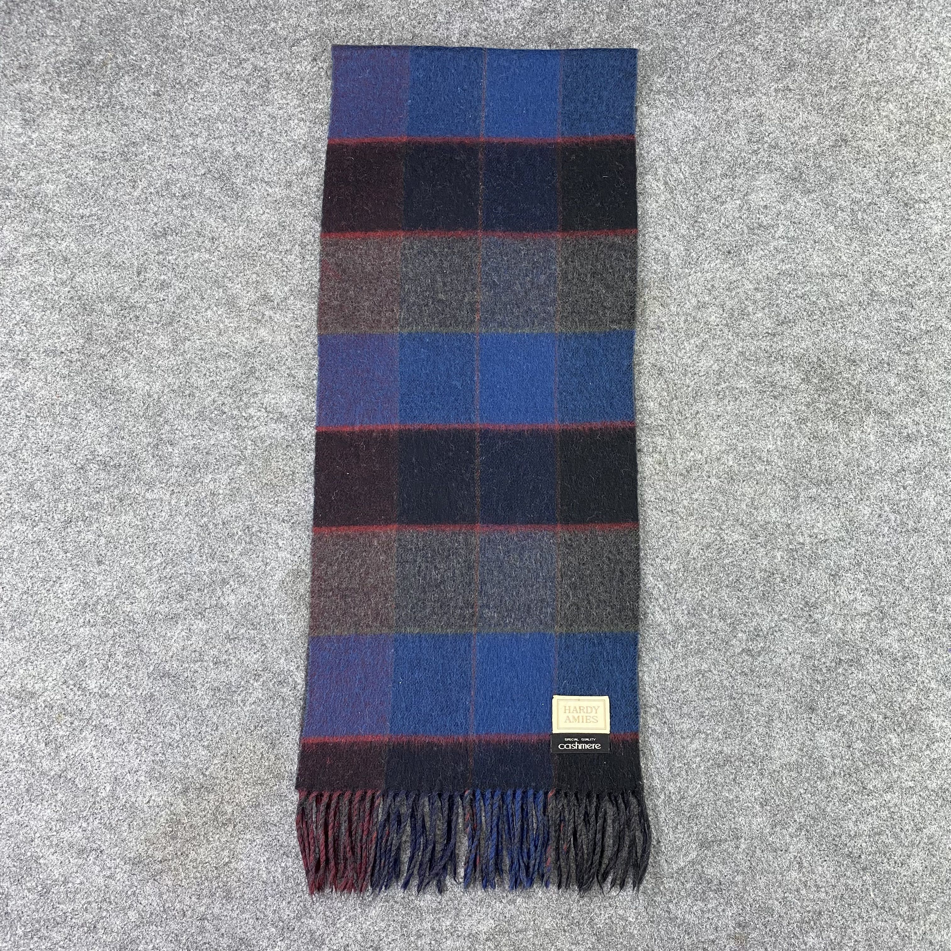 Hardy Amies Hardy Amies Cashmere Scarf / Neckwear / Neckerchief - T1197 Size ONE SIZE - 2 Thumbnail