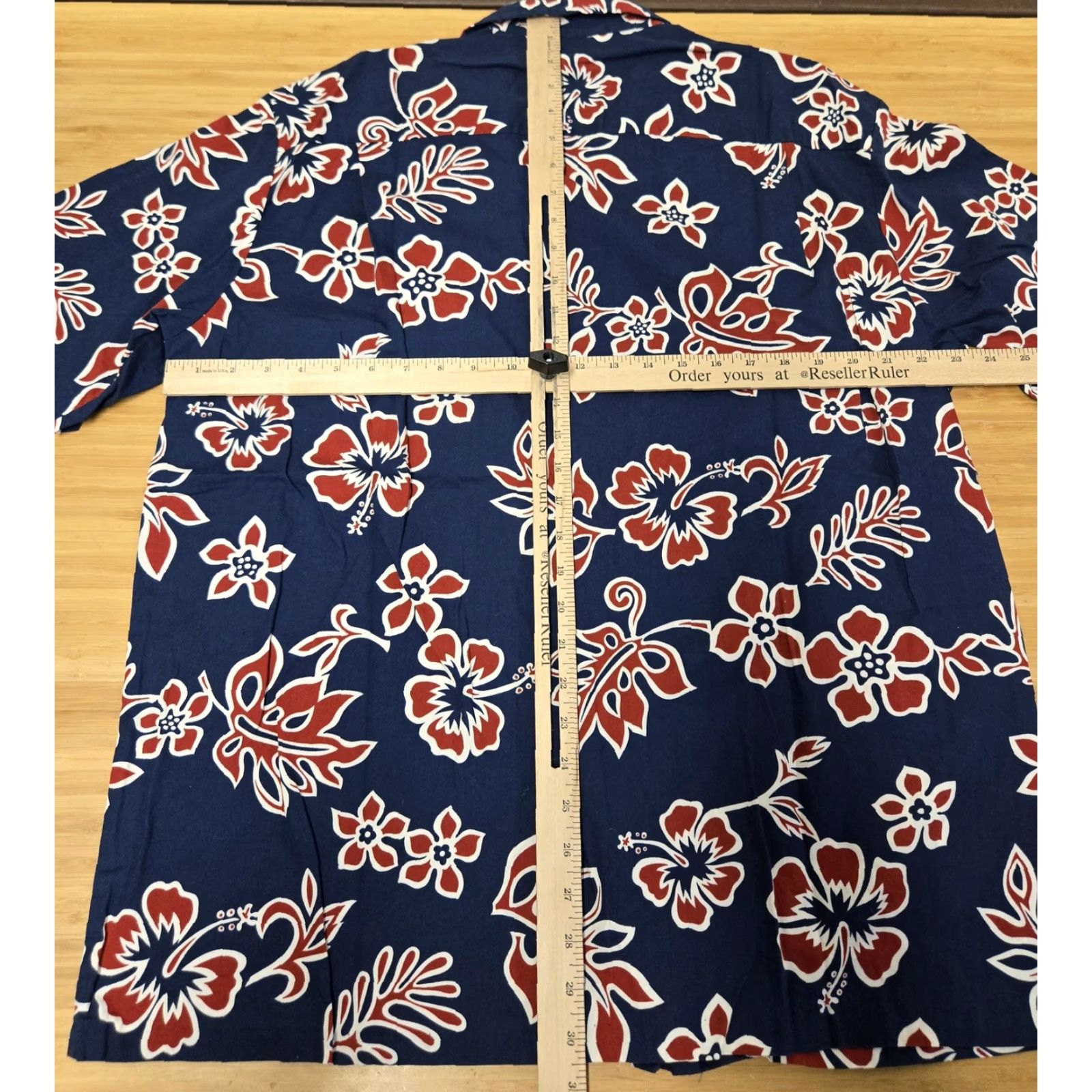 Vintage VINTAGE Royal Creations Shirt Mens XL Navy Hawaiian Floral Button Up Made in Hawaii Size US XL / EU 56 / 4 - 6 Thumbnail