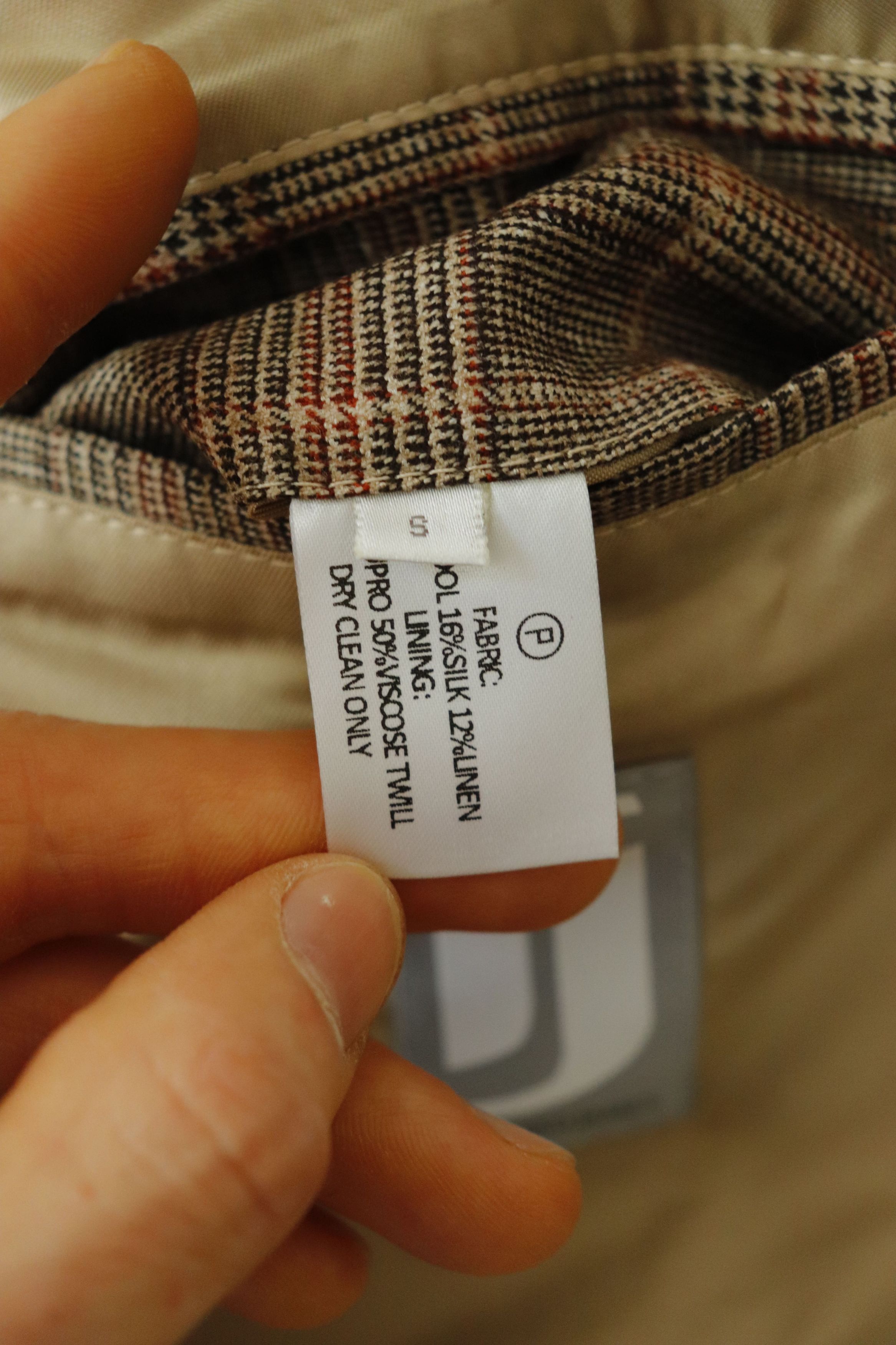 Richard James Prince of Wales Check Wool and Silk Blouson Size US M / EU 48-50 / 2 - 13 Thumbnail