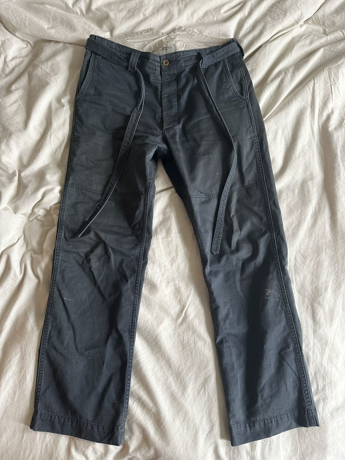 image of Visvim Infantry Pants in Navy, Men's (Size 32)