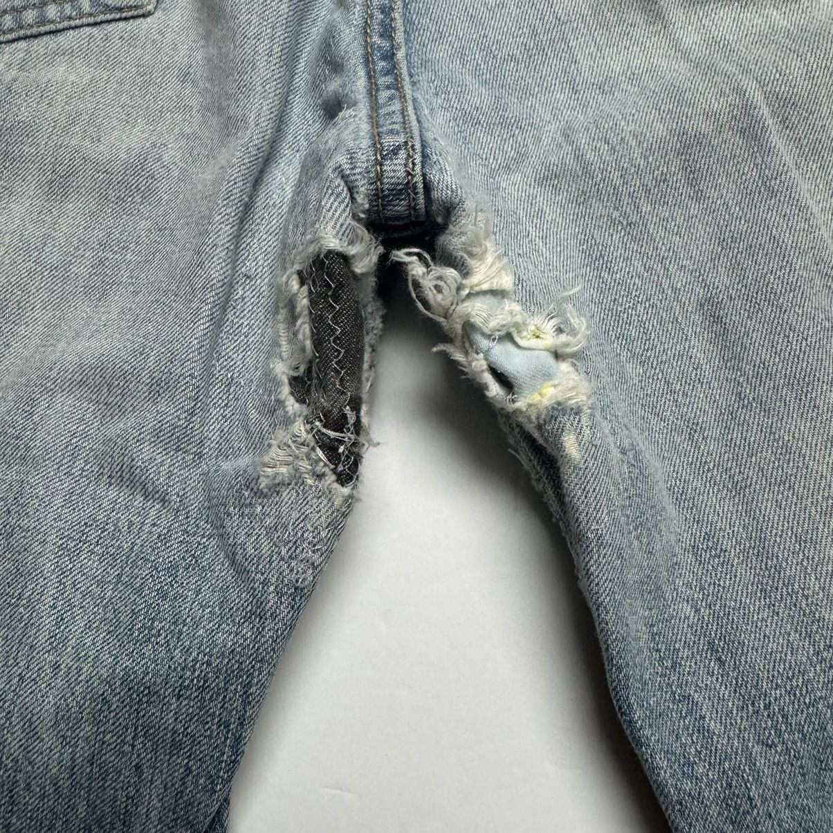 Levi's 2006 Limited Edition Women's Levi's 501 Distressed Jeans Size 30" / US 8 / IT 44 - 7 Thumbnail
