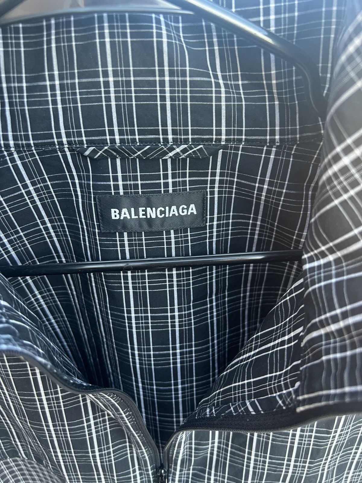 Balenciaga Balenciaga plaid track jacket Size US XL / EU 56 / 4 - 2 Thumbnail