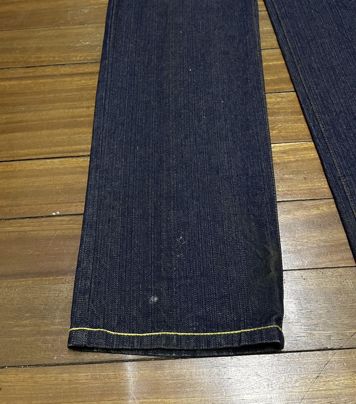 Japanese Brand × Vintage Rare Vintage Japanese Brand Tuwamono Sukajan Jeans 1990s Size US 35 - 5 Thumbnail