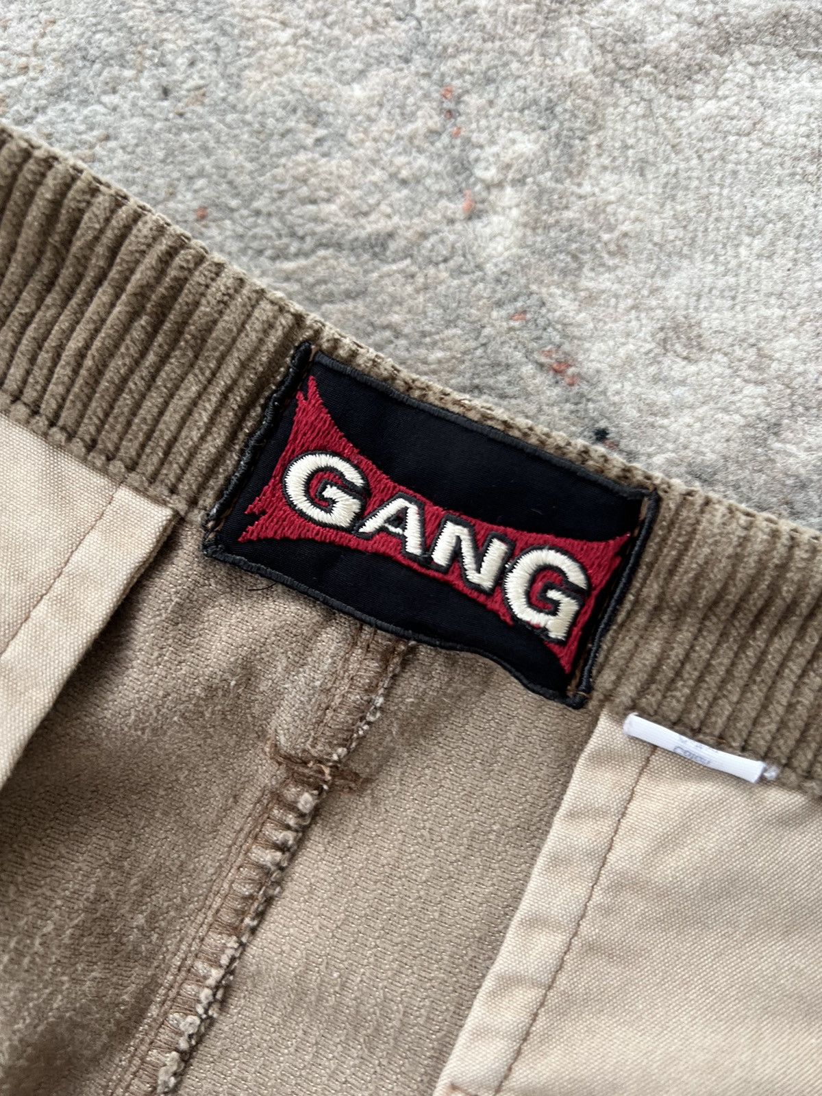 Vintage Vintage Gang Velvet Cargo Pants Size US 32 / EU 48 - 5 Thumbnail