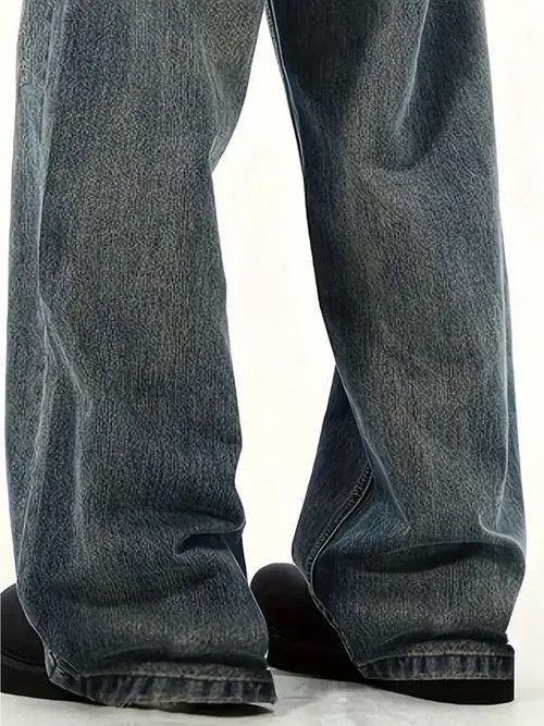 Japanese Brand Kubota x Yura Casual Vintage loose fit jeans denim Size US 35 - 5 Thumbnail