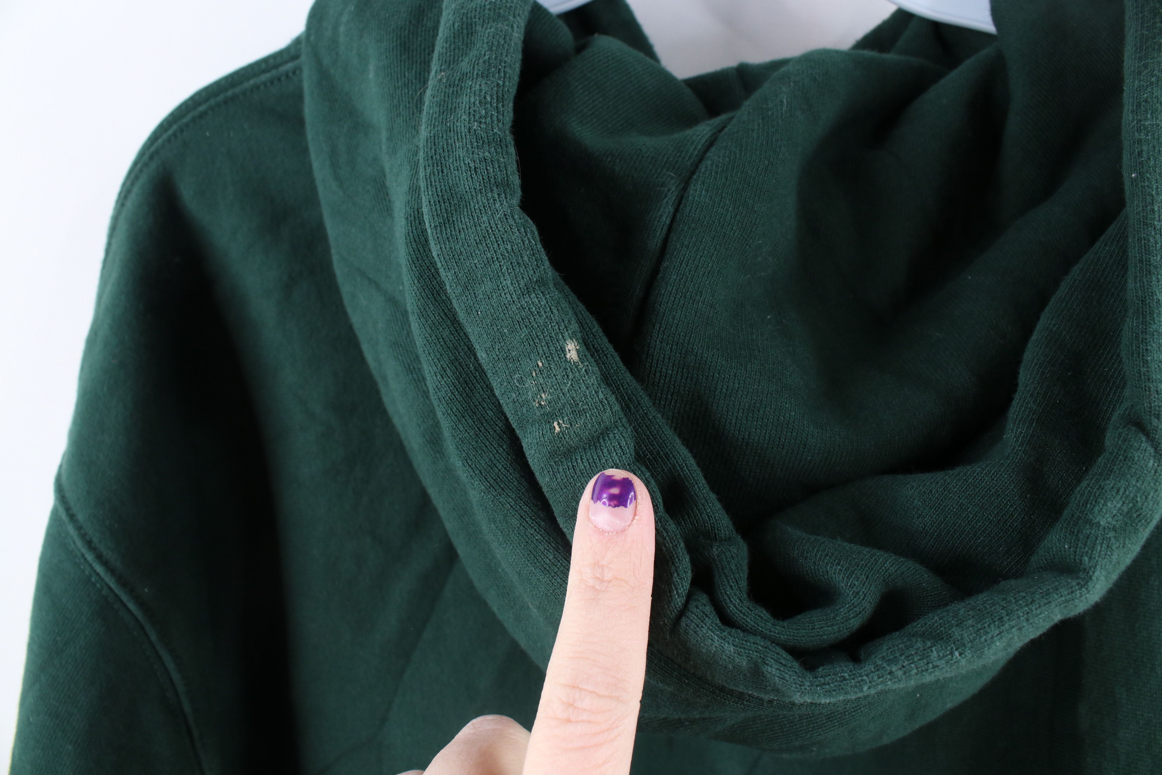 J.Crew × Vintage J Crew Sportswear Heavyweight Hoodie Sweatshirt Hunter Green Size US XL / EU 56 / 4 - 6 Thumbnail