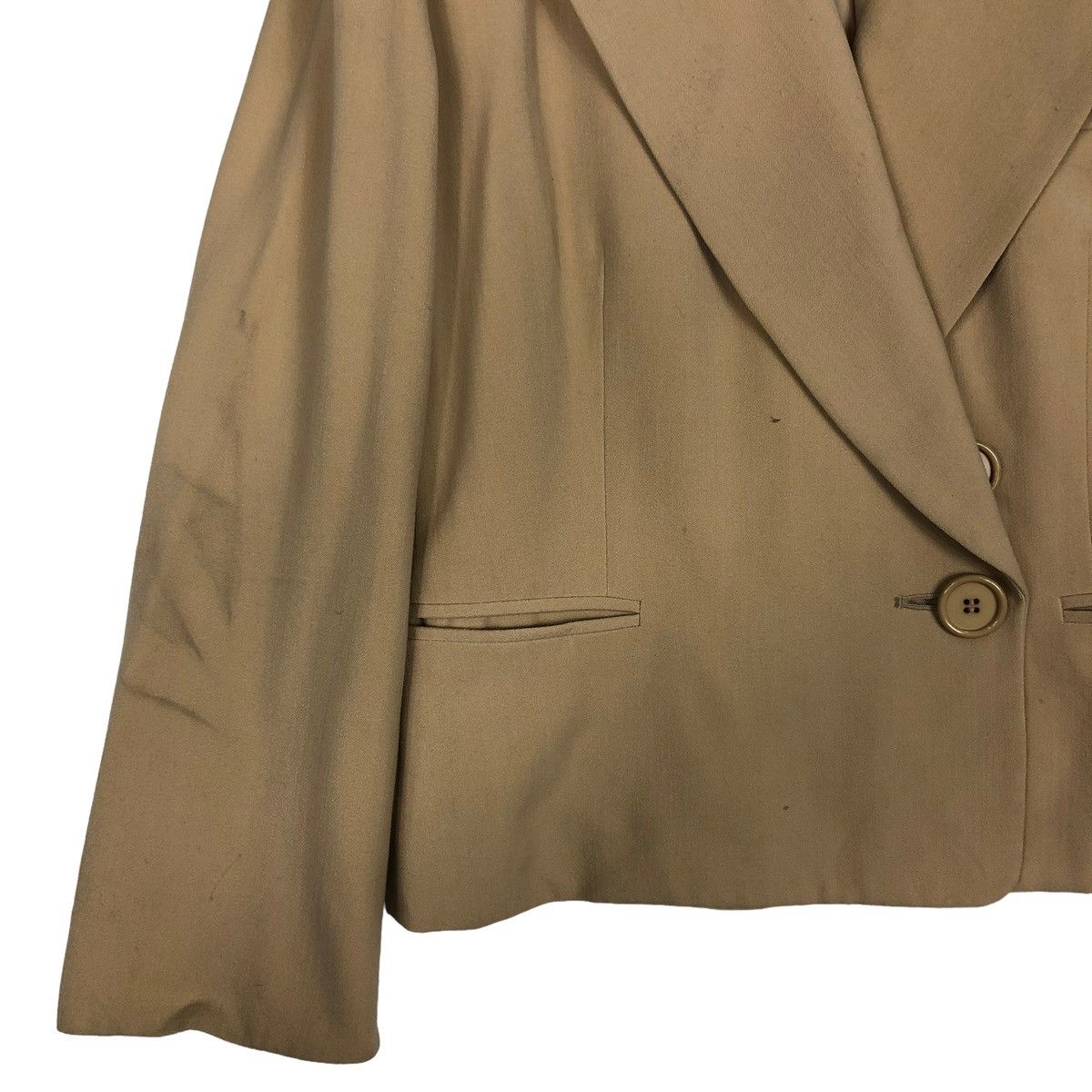 Christian Dior Monsieur 🔥Vtg Cropped Coats Jacket Christian Dior Size L / US 10 / IT 46 - 4 Thumbnail