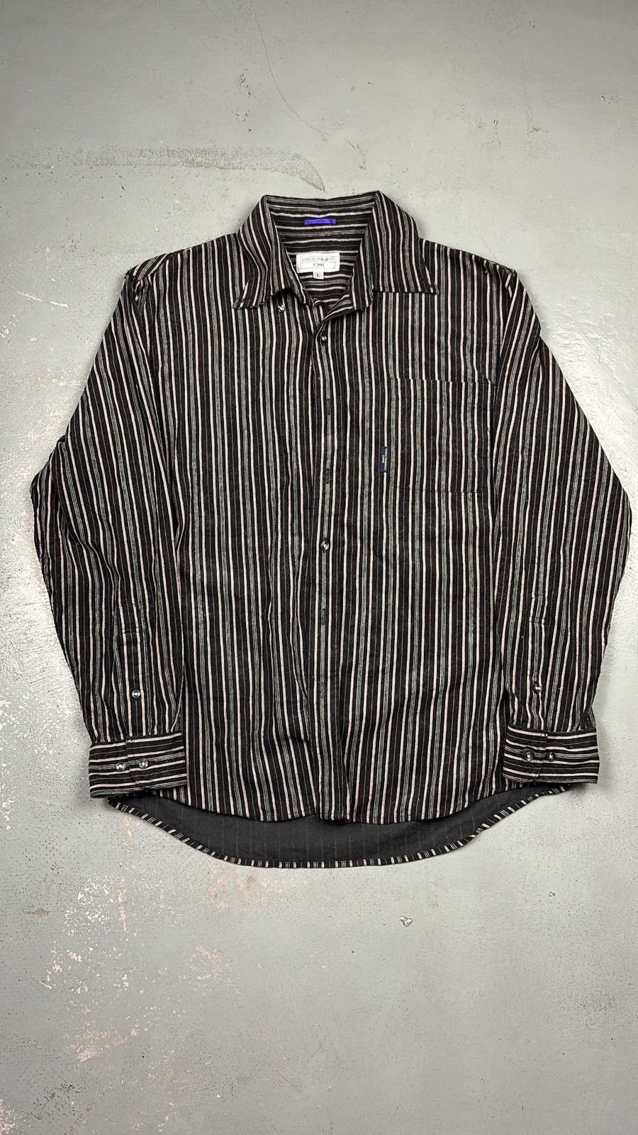 Kansai Yamamoto Vintage 90’s Kansai Yamamoto Homme plaid shirt Size US L / EU 52-54 / 3 - 1 Thumbnail