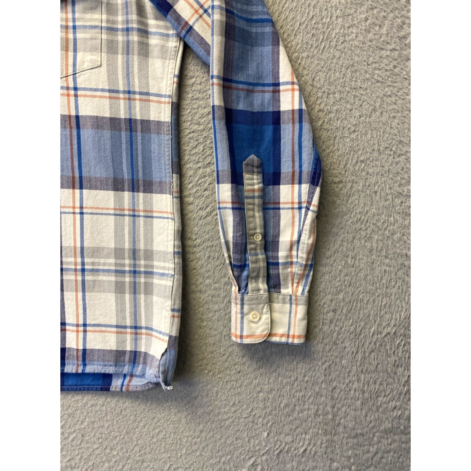 J.Crew J.CREW Mens XS Flannel 1/4 Button Up Shirt Long Sleeve Plaid Multicolor Button-Down Winter Fall Spring Casual Workwear Mens Size US XS / EU 42 / 0 - 2 Thumbnail