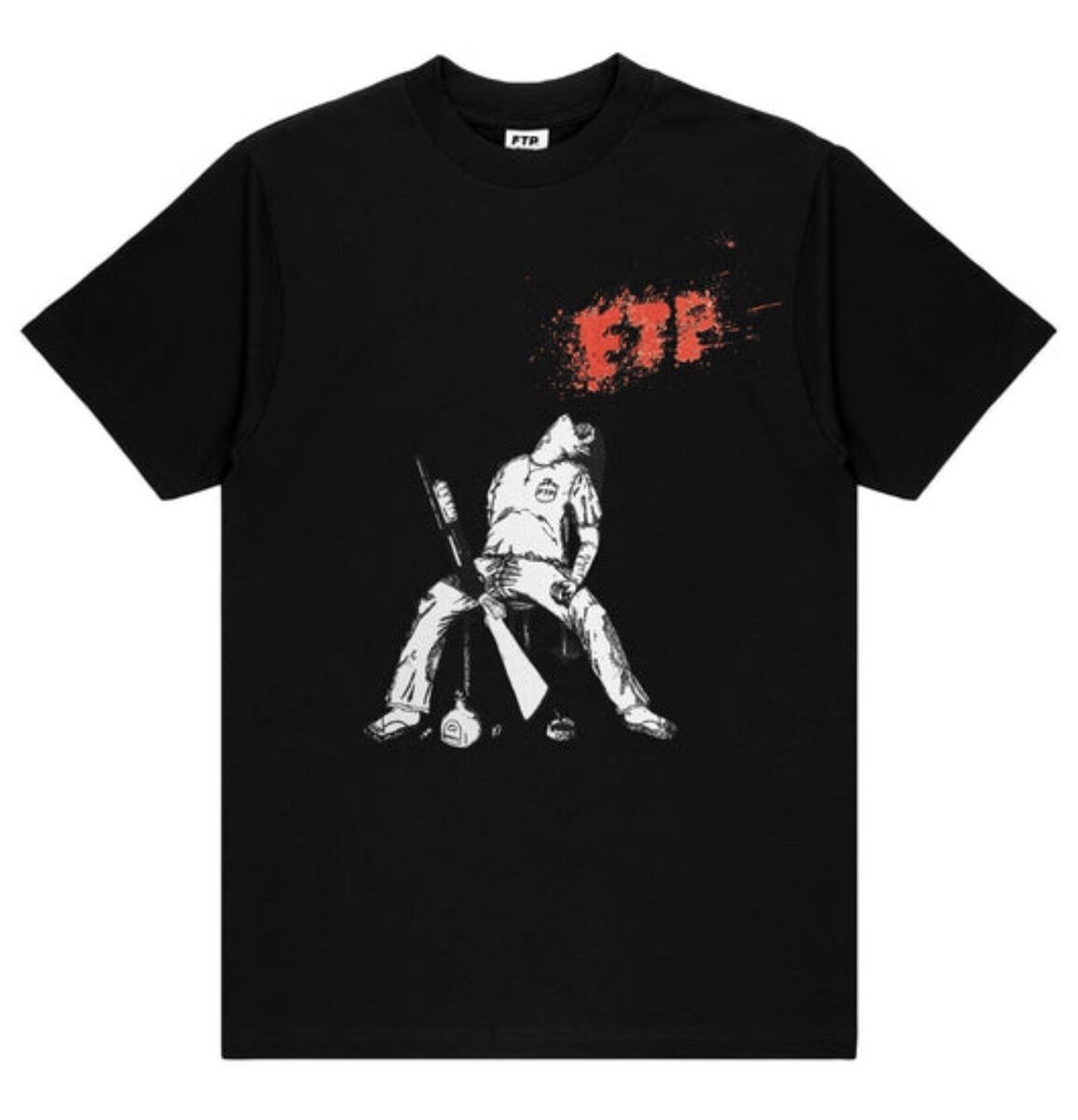 Fuck The Population FTP Black KYS Tee M Size US M / EU 48-50 / 2 - 1 Thumbnail