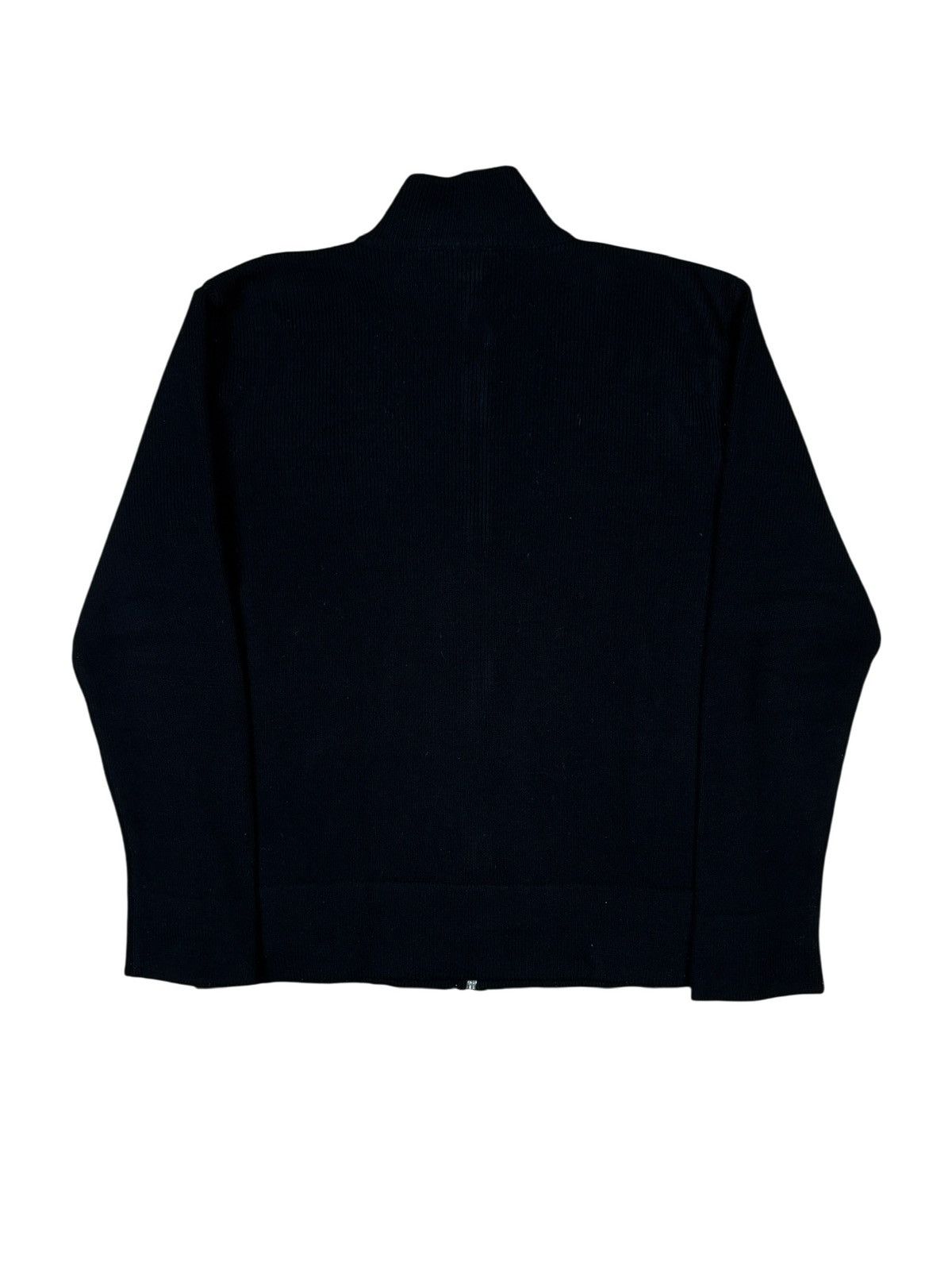 Diesel 2000s Diesel Woolen Goth Logo Zip Up Knit Size US M / EU 48-50 / 2 - 2 Thumbnail