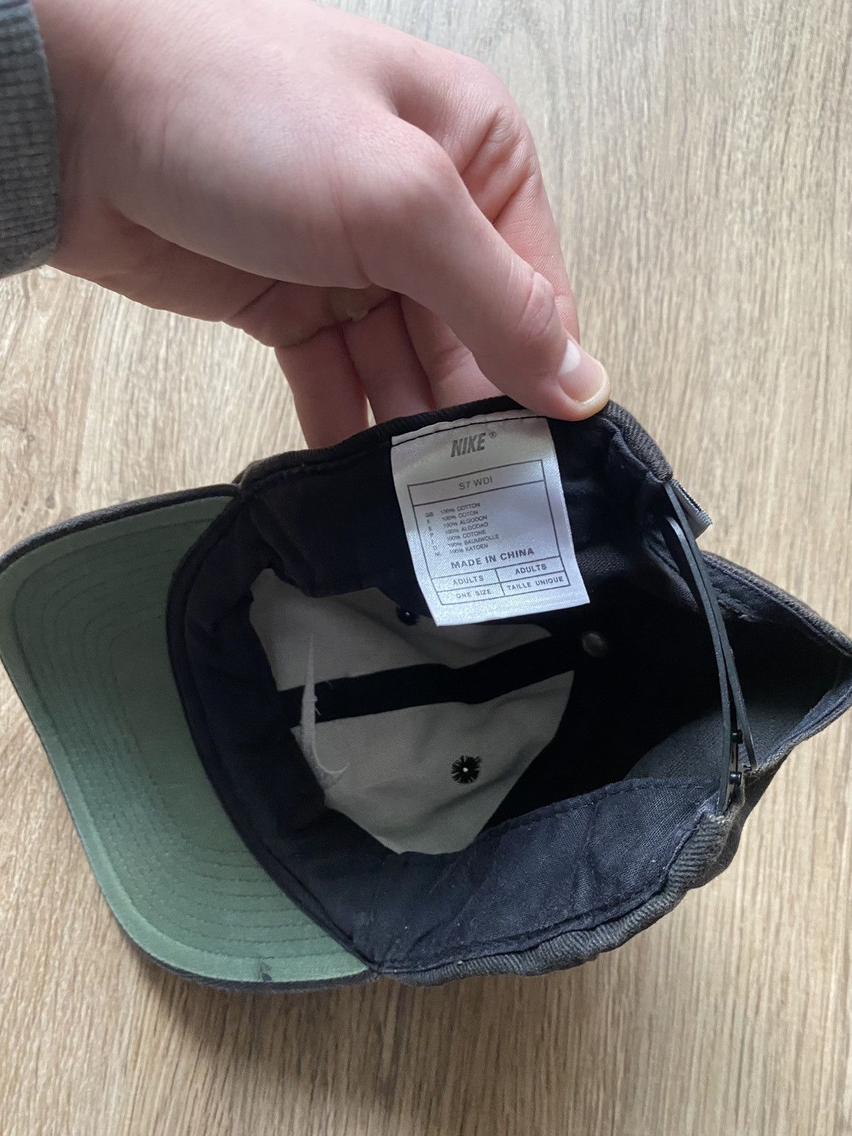 Nike × Vintage Vintage Nike Y2K faded amazing 00’s cap hat streetwear Size ONE SIZE - 5 Thumbnail