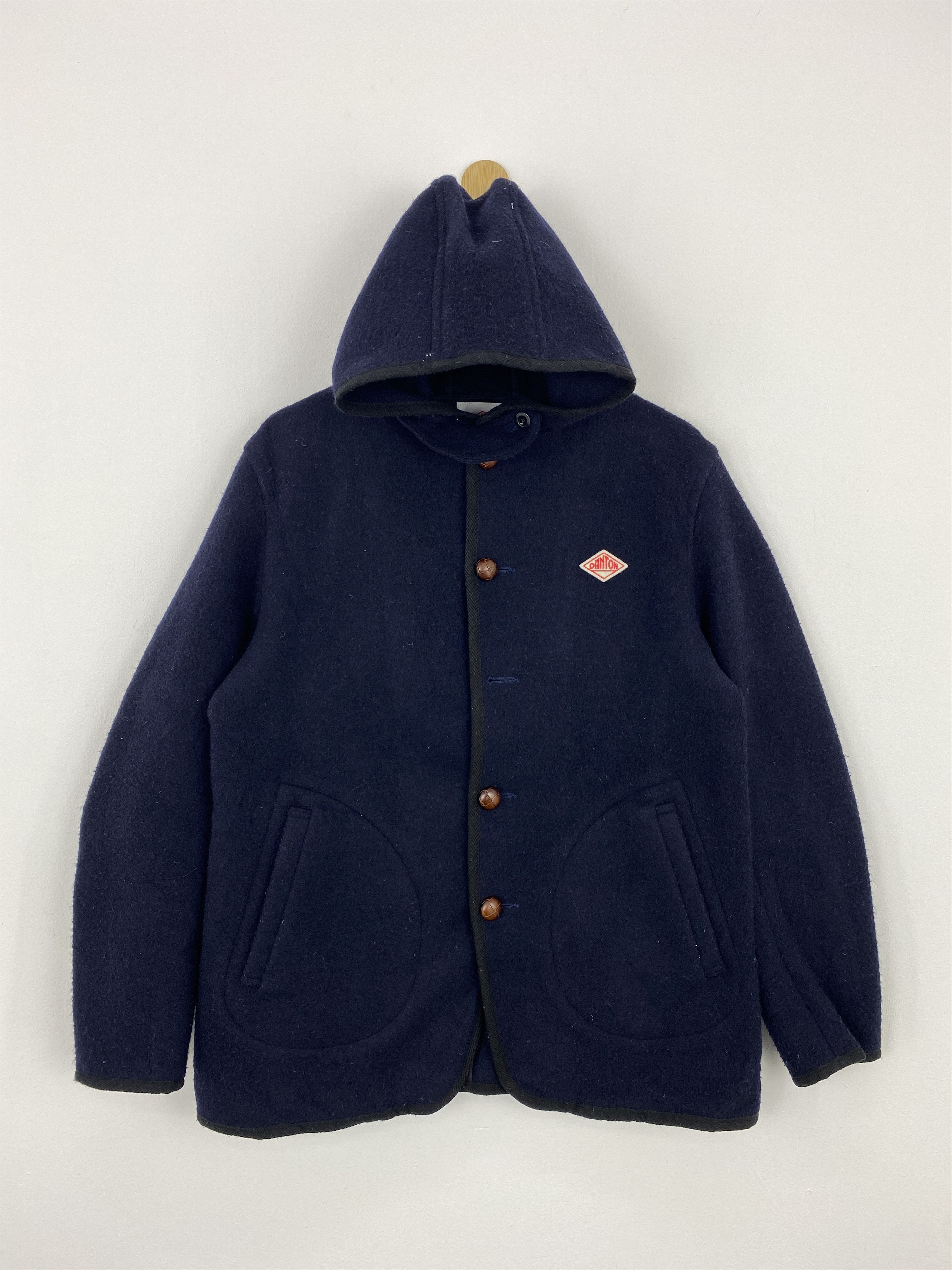 Danton Vintage DANTON Wool Button Up Jacket MJ0020 Size US XS / EU 42 / 0 - 1 Thumbnail