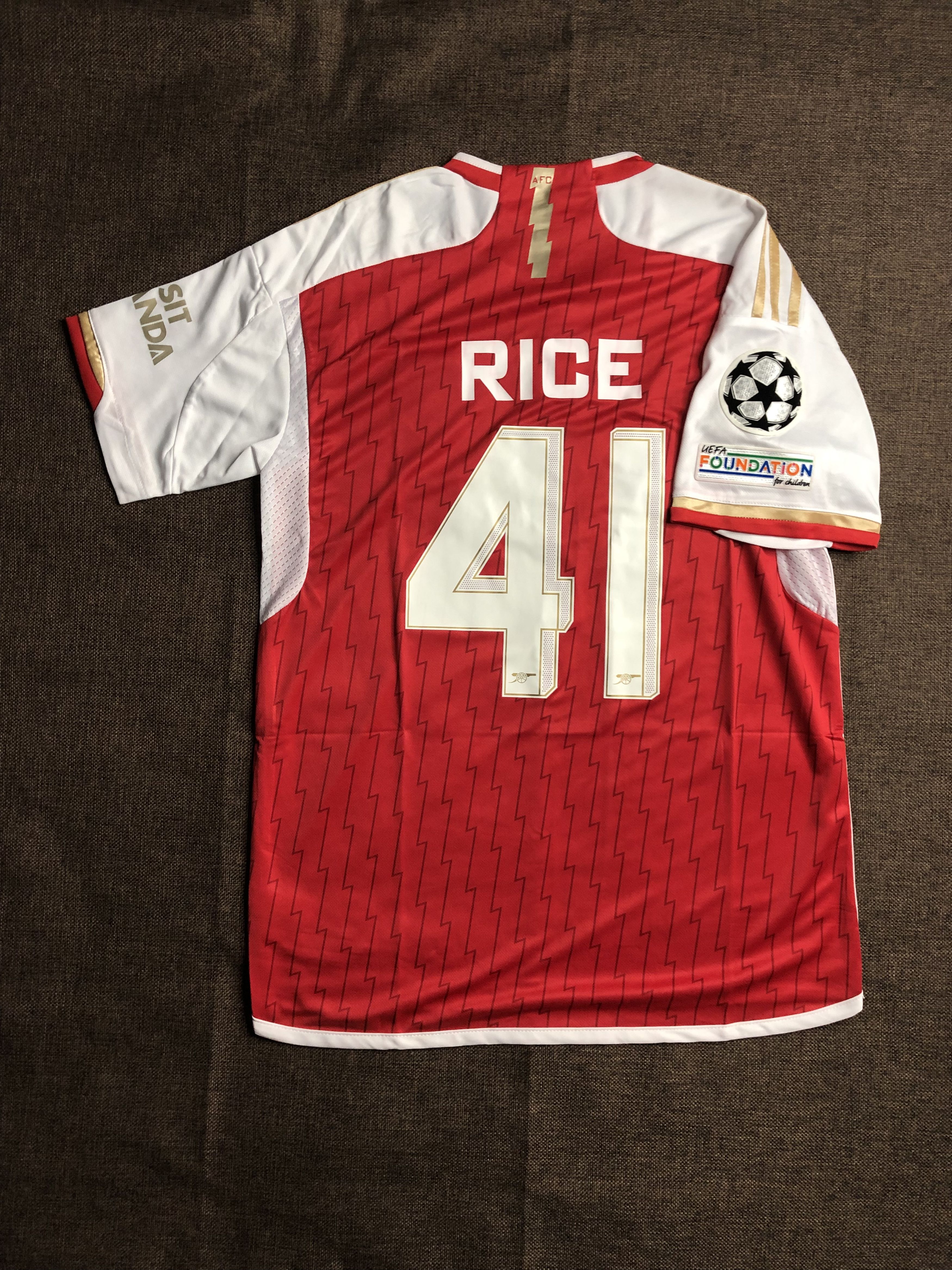 Vintage 2023-04 RICE HOME JERSEY Size US L / EU 52-54 / 3 - 2 Thumbnail