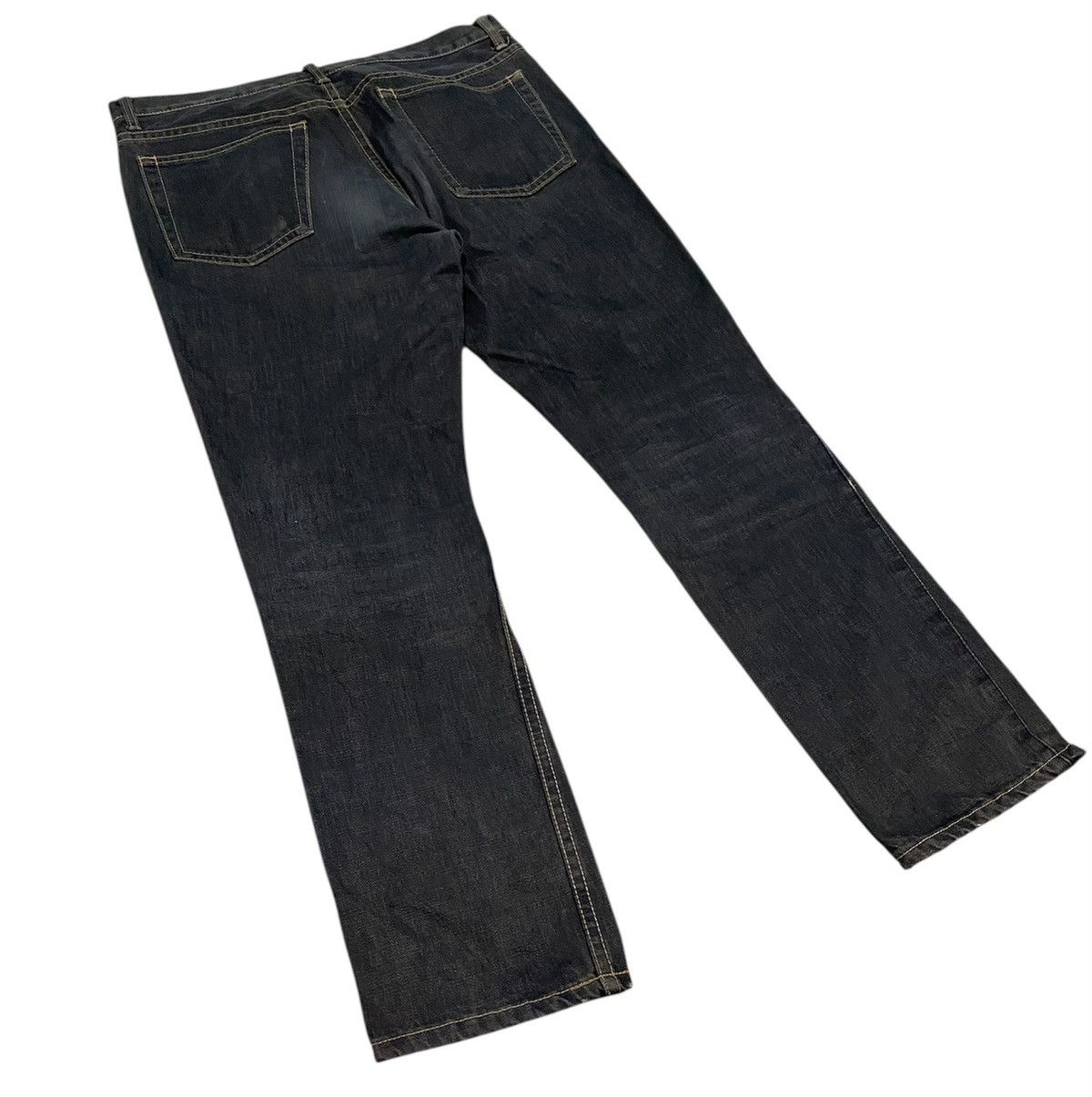 Junya Watanabe AD2004 Junya Watanabe X COMME des GARÇONS Denim Black Jeans Size US 34 / EU 50 - 2 Thumbnail