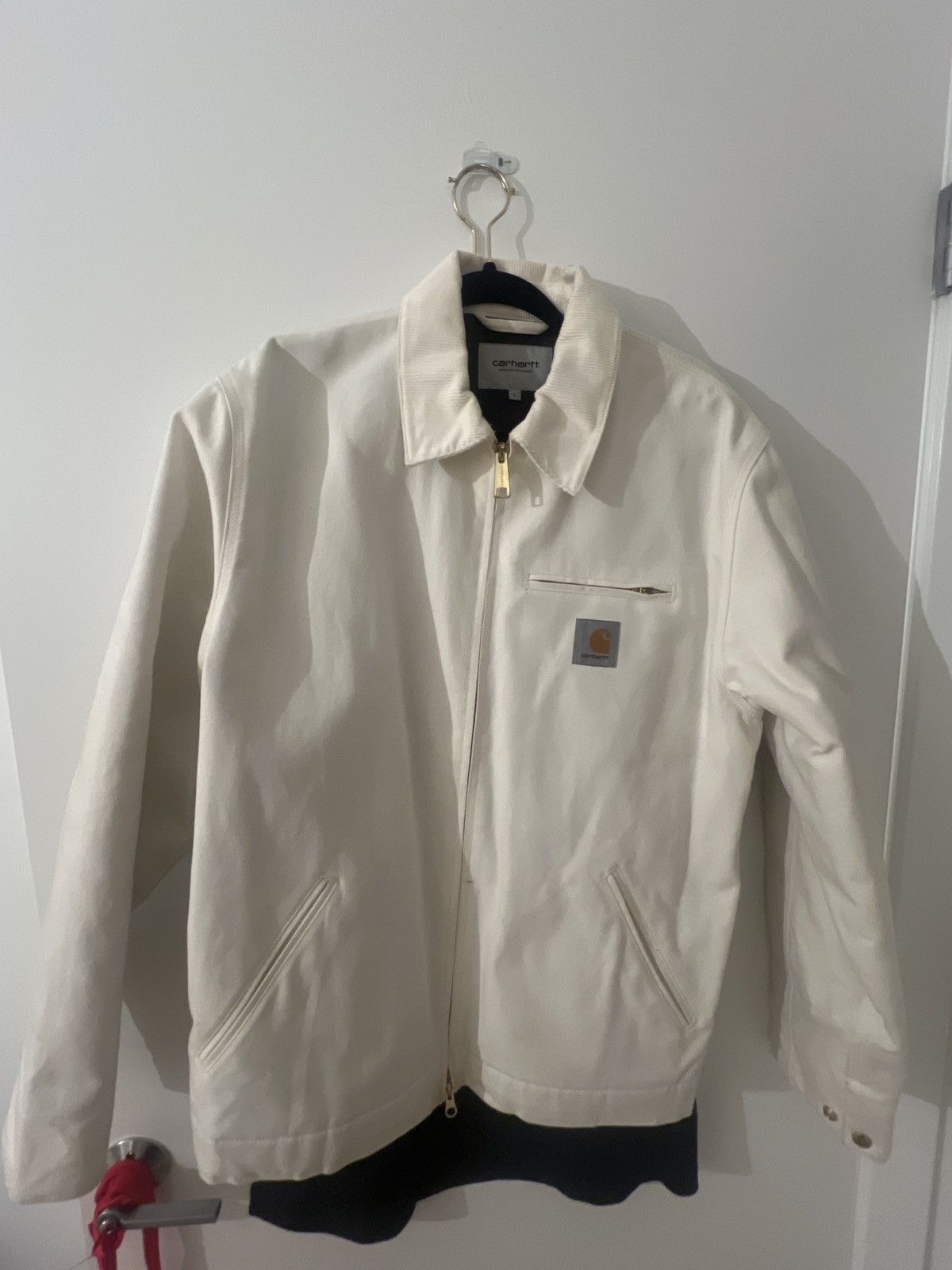 Carhartt 2021 Carhartt Detroit Jacket - White Size US L / EU 52-54 / 3 - 1 Thumbnail