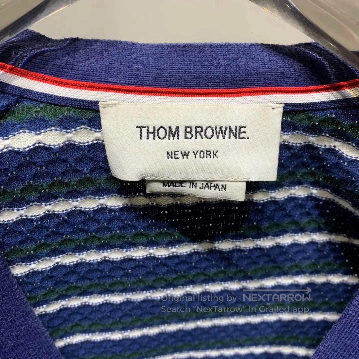 Thom Browne thom browne striped knit cardigan. Size US M / EU 48-50 / 2 - 2 Thumbnail