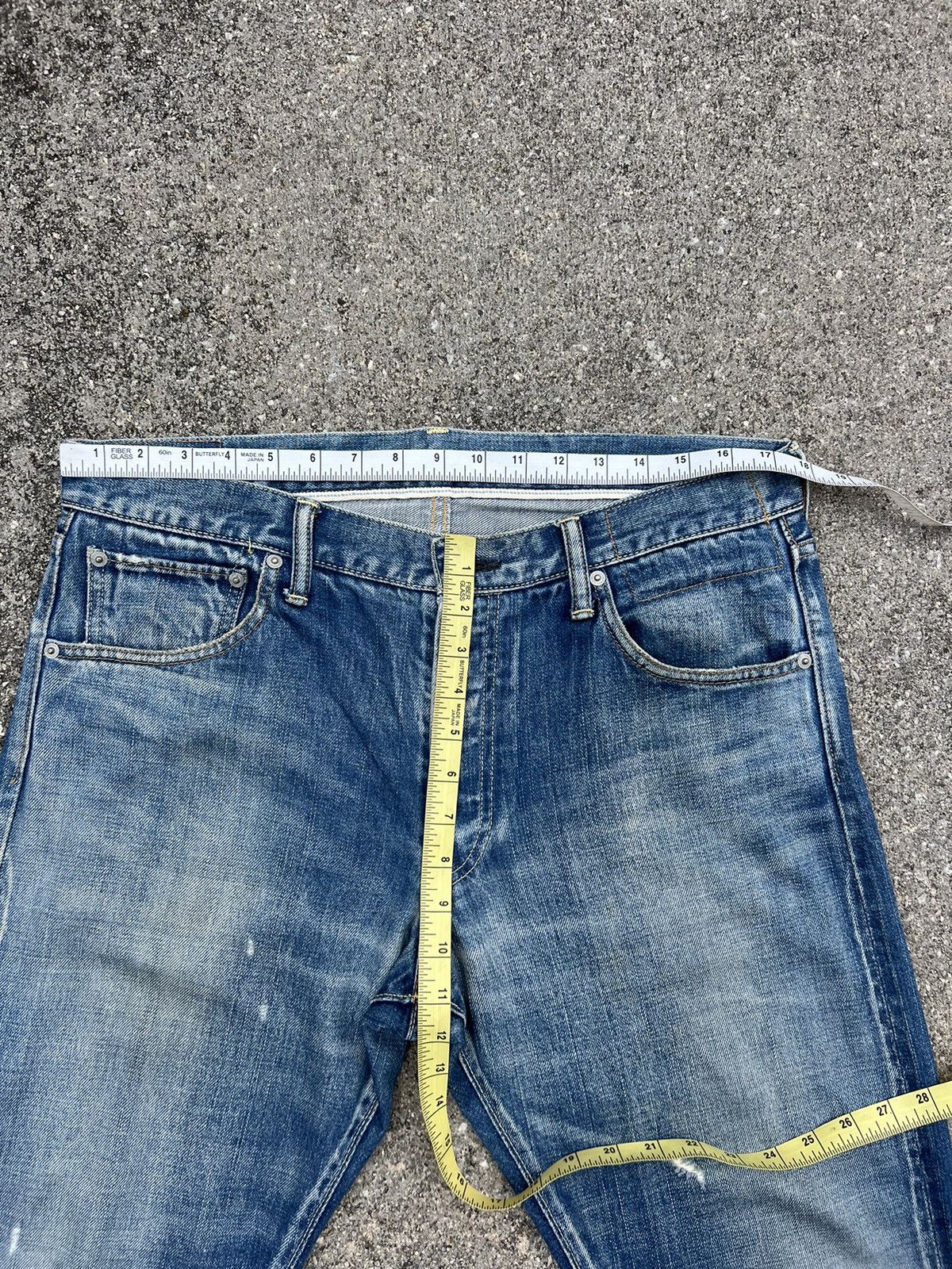 Visvim Visvim 01.2D5 Social Sculpture Distress Denim Selvedge 