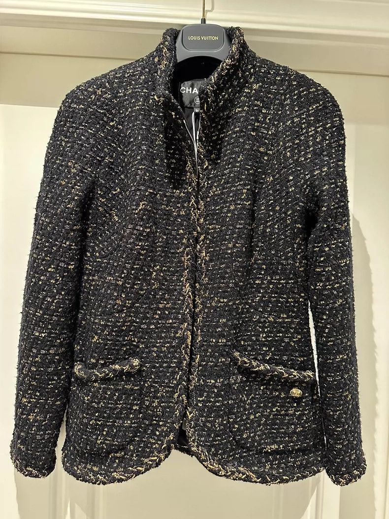 Chanel Chanel Egyptian series black gold jacket 2504-Nextarrow Size XS / US 0-2 / IT 36-38 - 1 Thumbnail