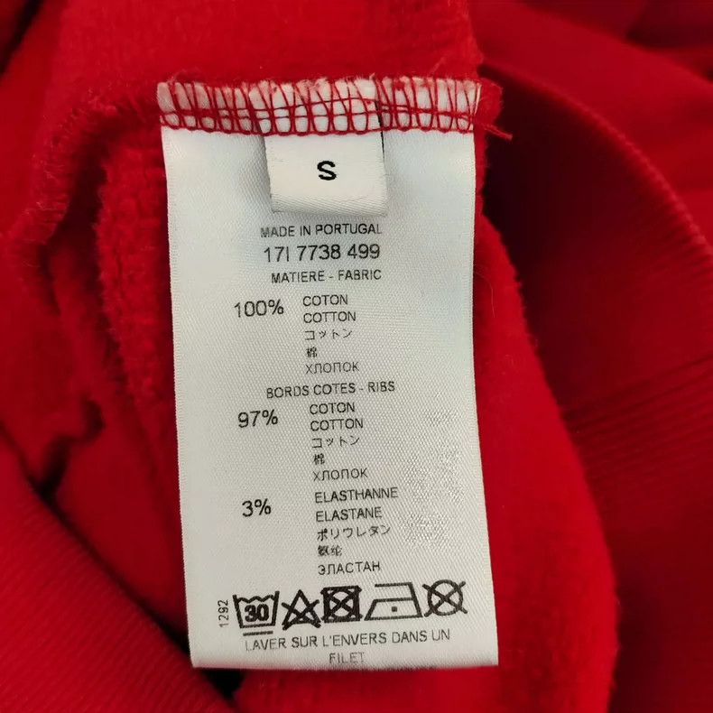 Givenchy Givenchy Cotton sweatshirt, size S, red Size US S / EU 44-46 / 1 - 6 Thumbnail