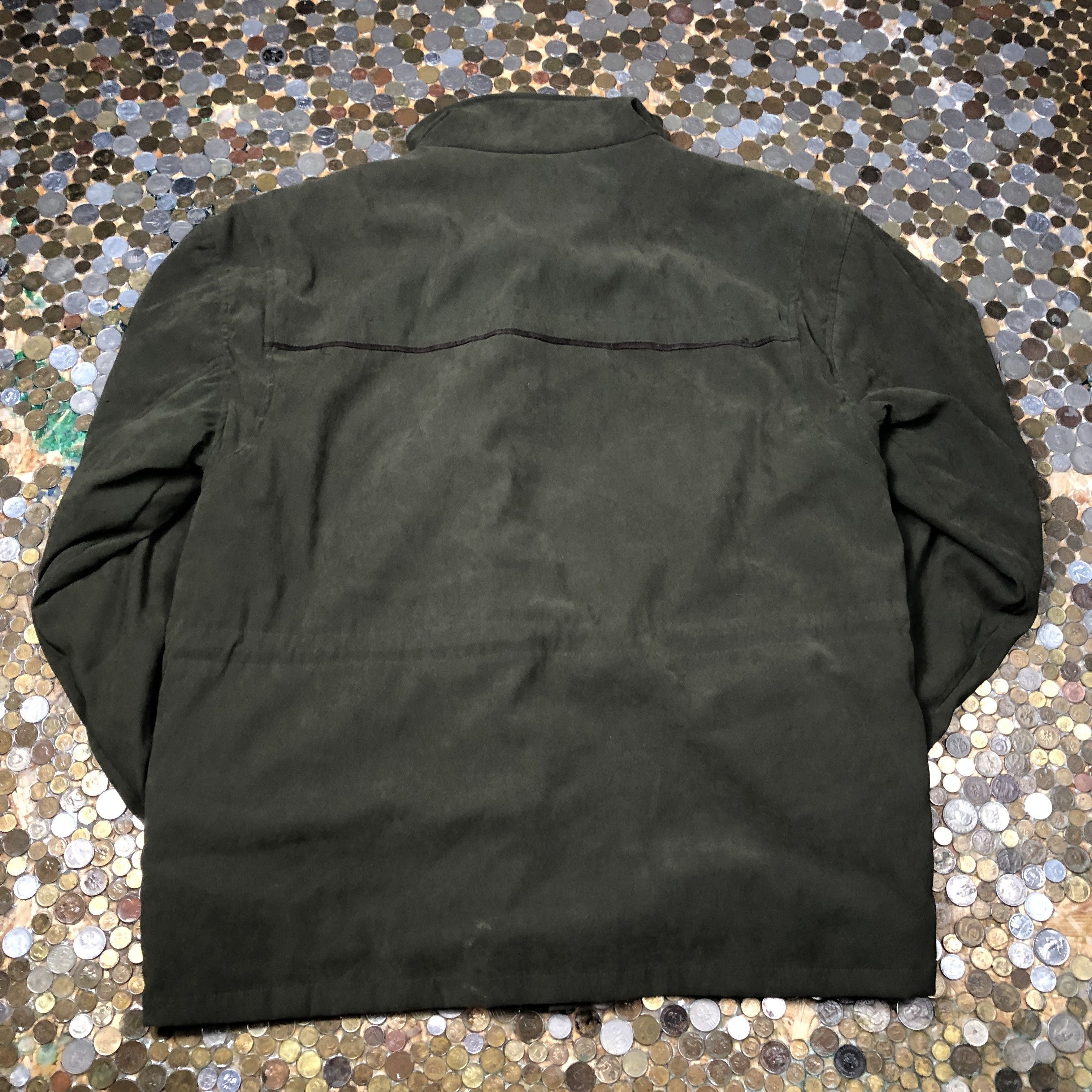 Vintage Huntex long coat jacket 90's Size US L / EU 52-54 / 3 - 3 Thumbnail