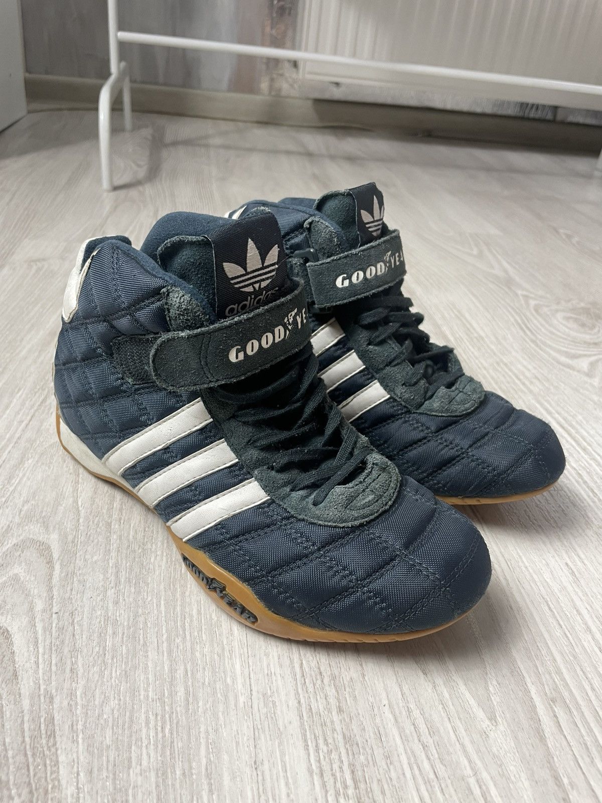 Adidas Rare 00s Adidas Monaco Goodyear racing sneakers Size US 6 / IT 36 - 2 Thumbnail