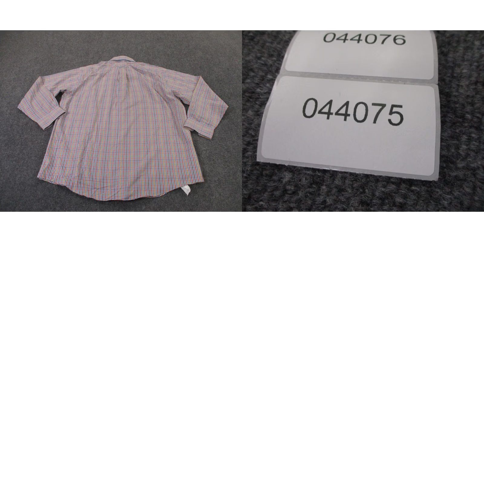 Logo 7 Al Dixons Shirt Mens XL Colorful Plaid Dog Logo Button-Up Size US XL / EU 56 / 4 - 8 Thumbnail