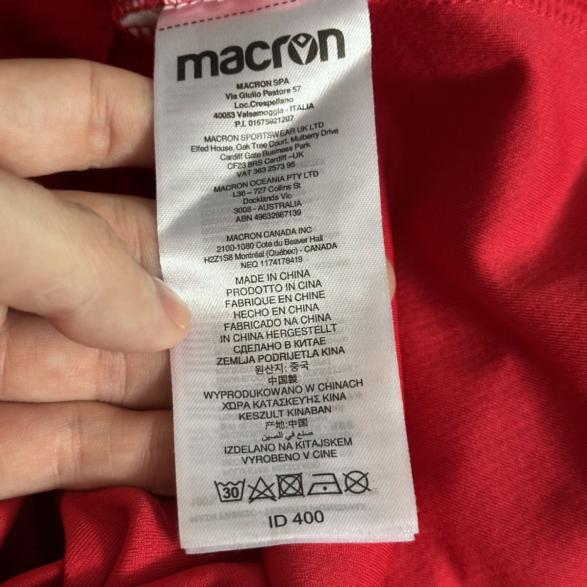 Macron Stamford AFC FOOTBALL SHIRT SOCCER JERSEY Size US S / EU 44-46 / 1 - 8 Thumbnail