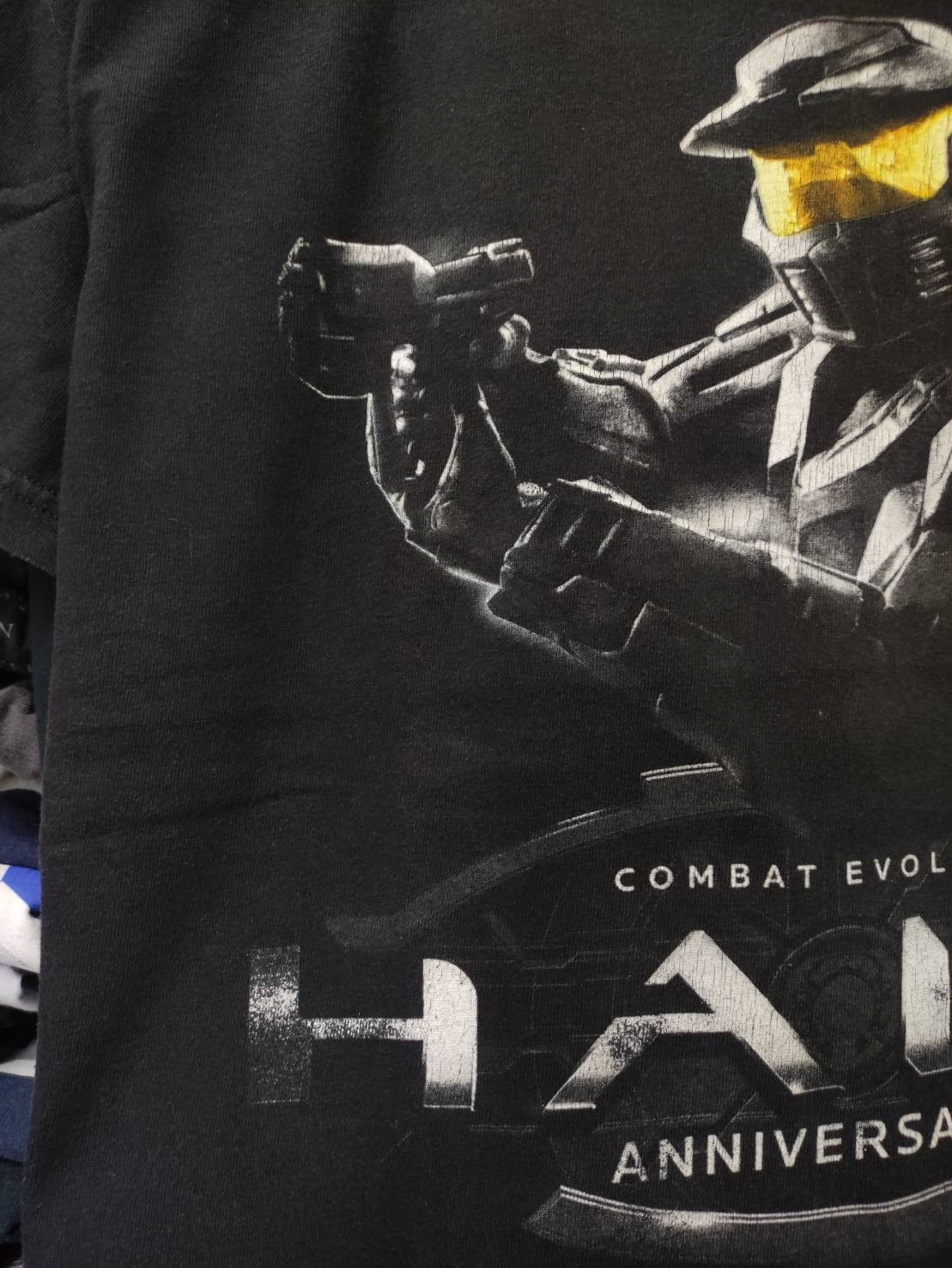 Halo Halo Combat Evolved Anniversary Game Promo T-Shirt Size US L / EU 52-54 / 3 - 3 Thumbnail