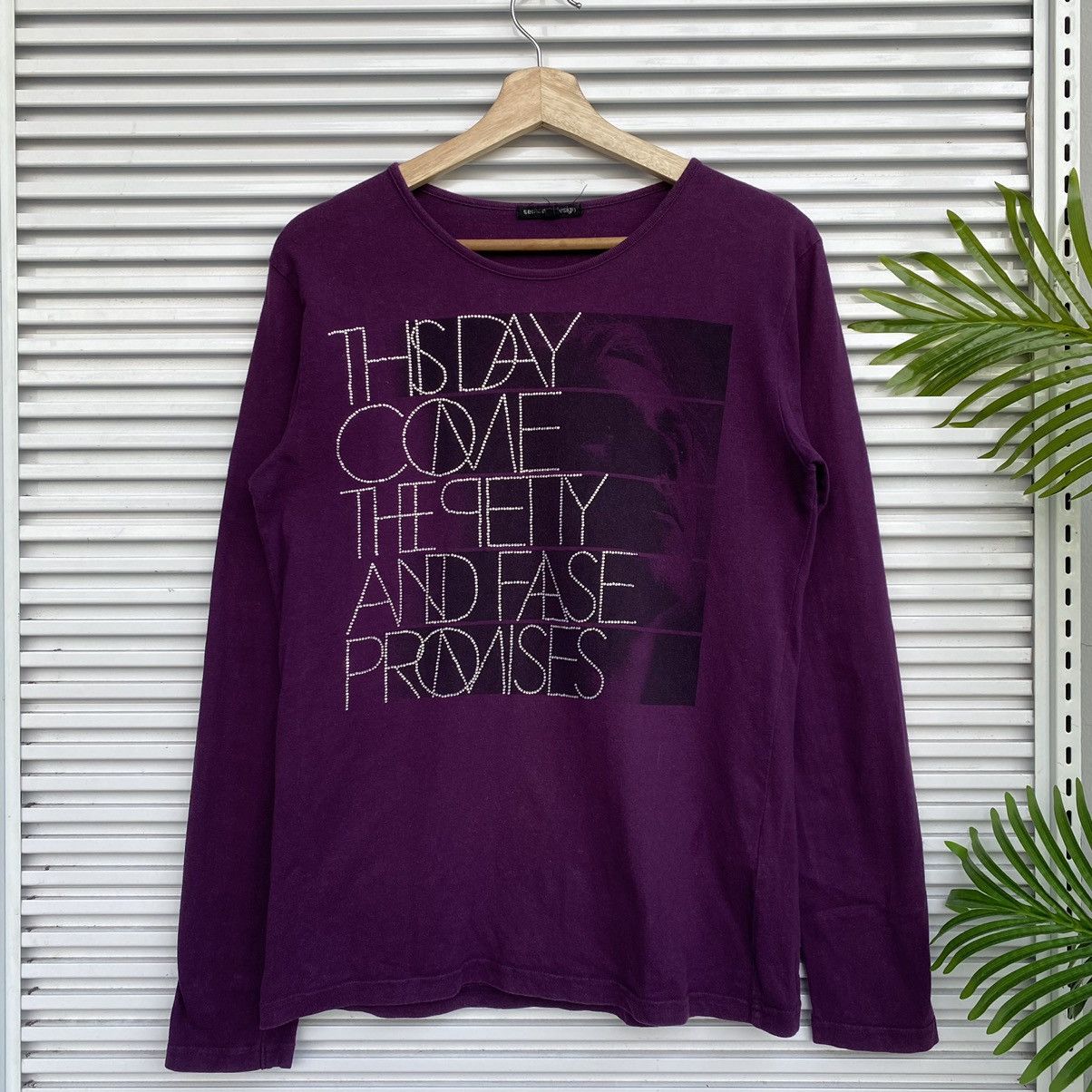 semanticdesign Semantic Design Crystal Studded Long Sleeve Shirts Size US L / EU 52-54 / 3 - 1 Thumbnail