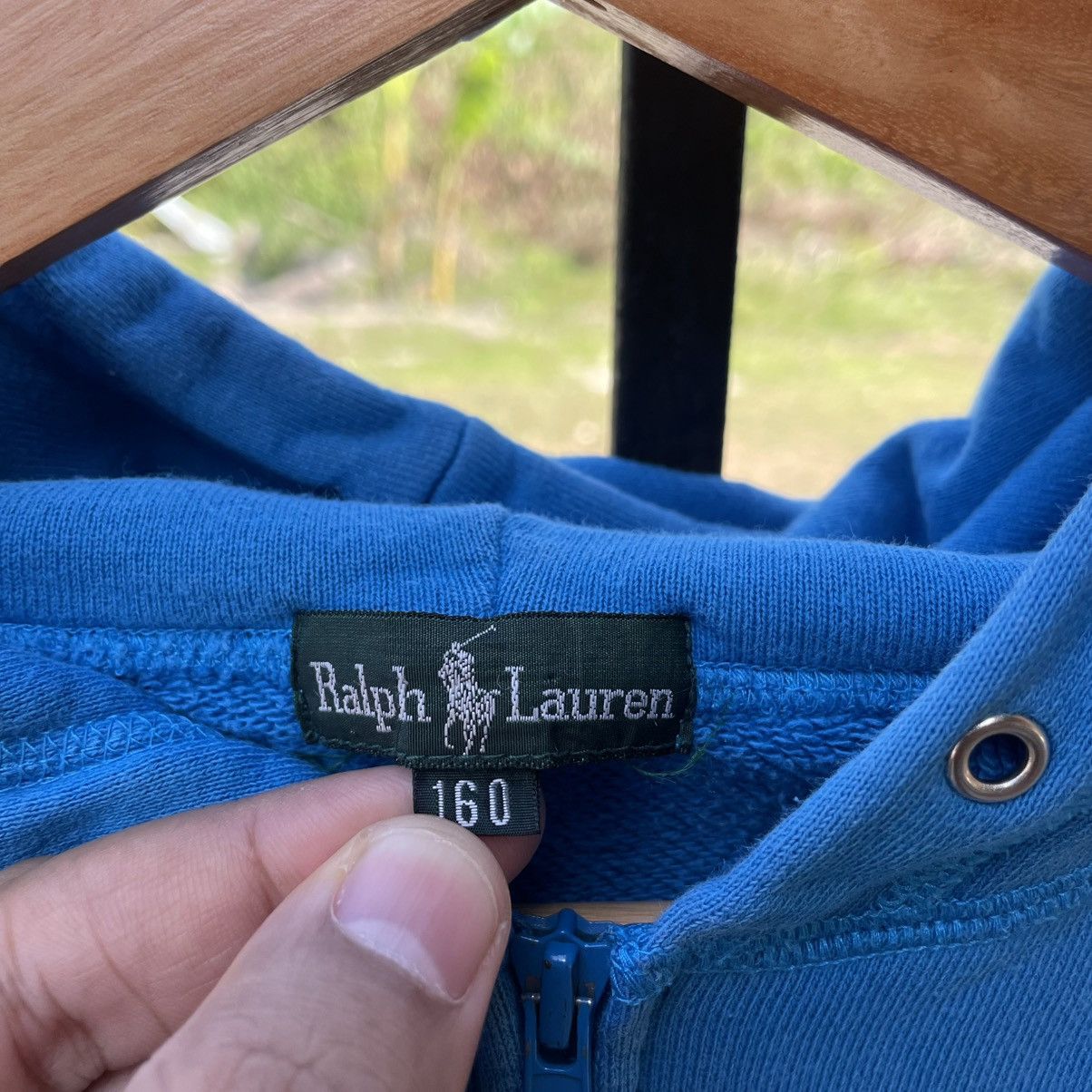 Ralph Lauren 🔥Ralph Lauren Small Pony Logo Full Zipper Sweater Hoodie Size US S / EU 44-46 / 1 - 12 Thumbnail