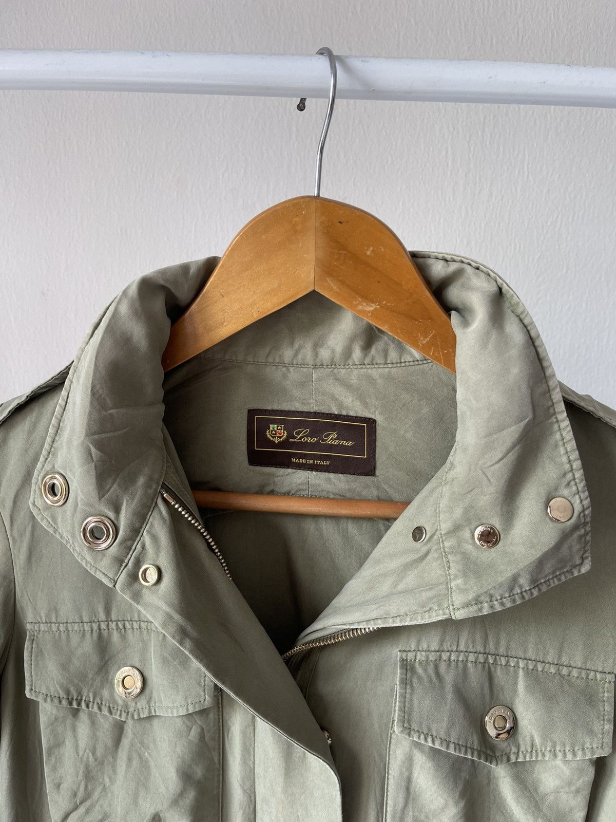 Loro Piana Loro Piana Green Army Jacket Size US S / EU 44-46 / 1 - 16 Thumbnail