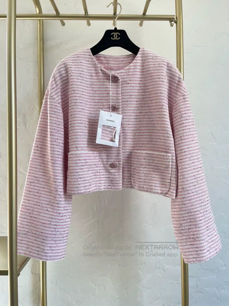 Chanel Chanel 2024 Early Spring Vacation Series 24c Cherry Blosso Size S / US 4 / IT 40 - 1 Thumbnail