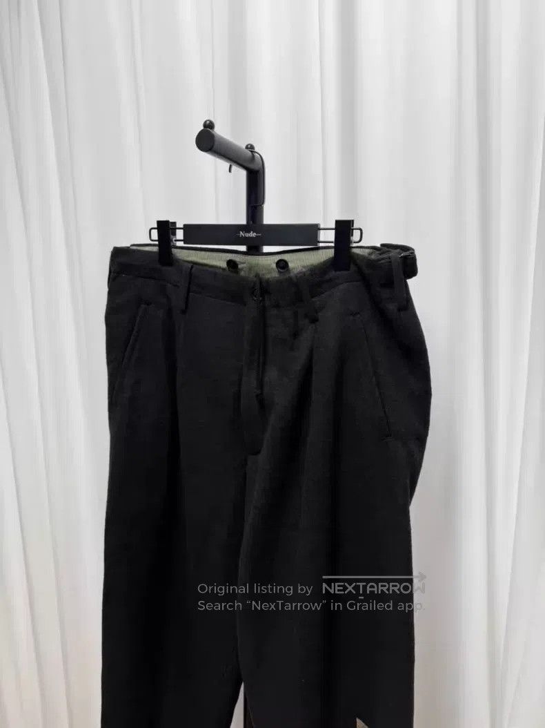 Yohji Yamamoto Yohji Yamamoto size 2 Tiger dream woolen paneled slacks pan Size US 28 / EU 44 - 2 Thumbnail