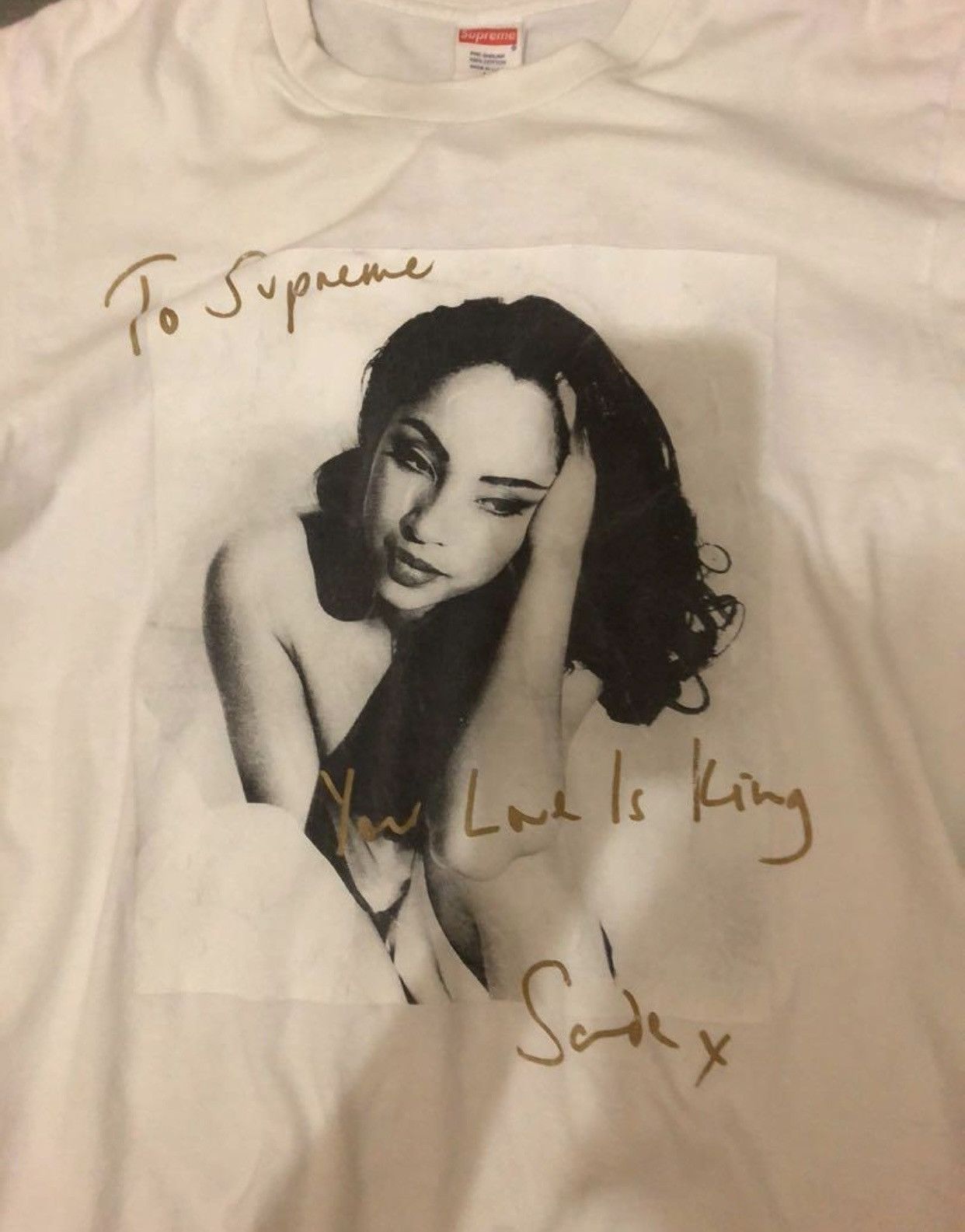 Supreme Sade Tee | Grailed